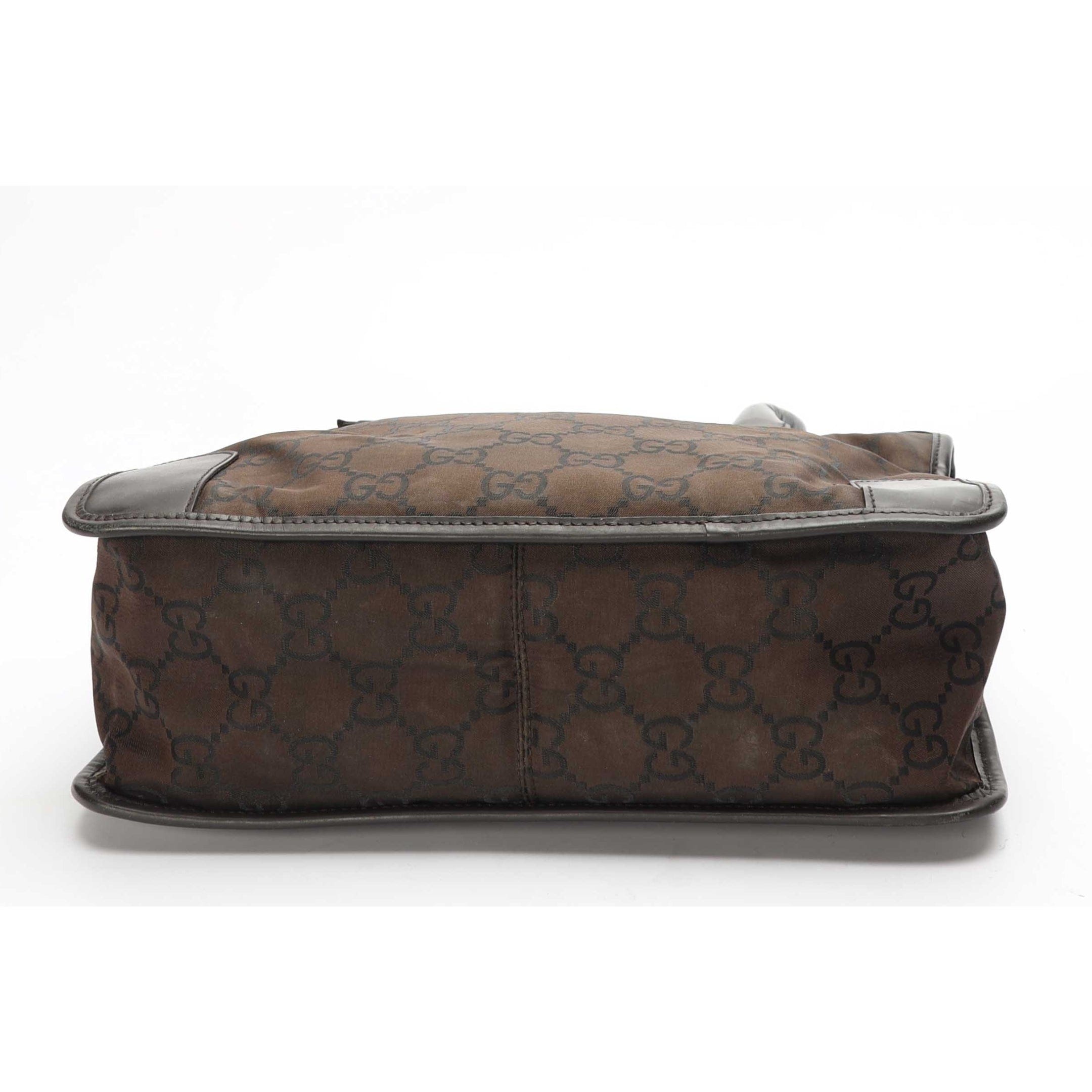 Gucci GG Brown Monogram Canvas Tote
