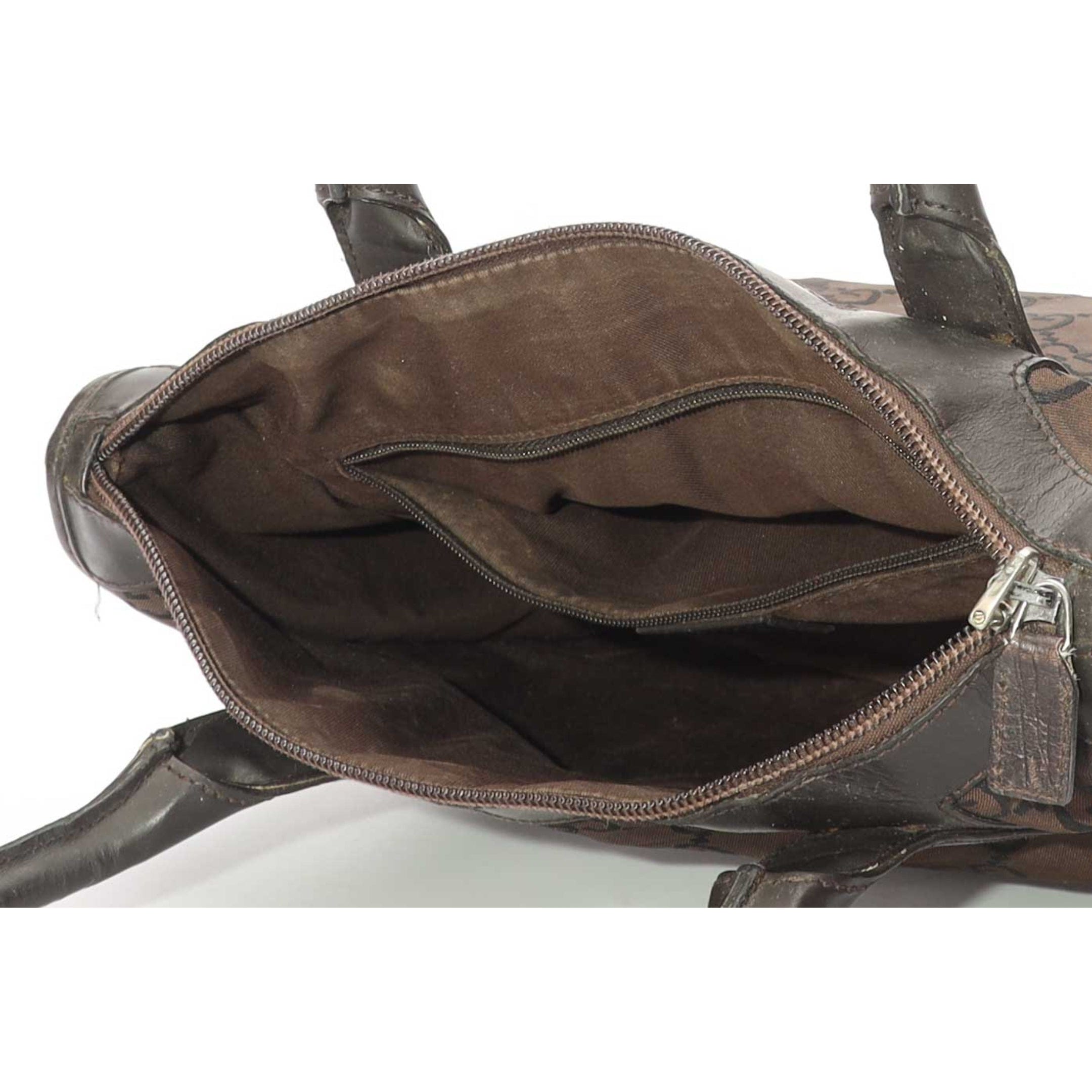Gucci GG Brown Monogram Canvas Tote