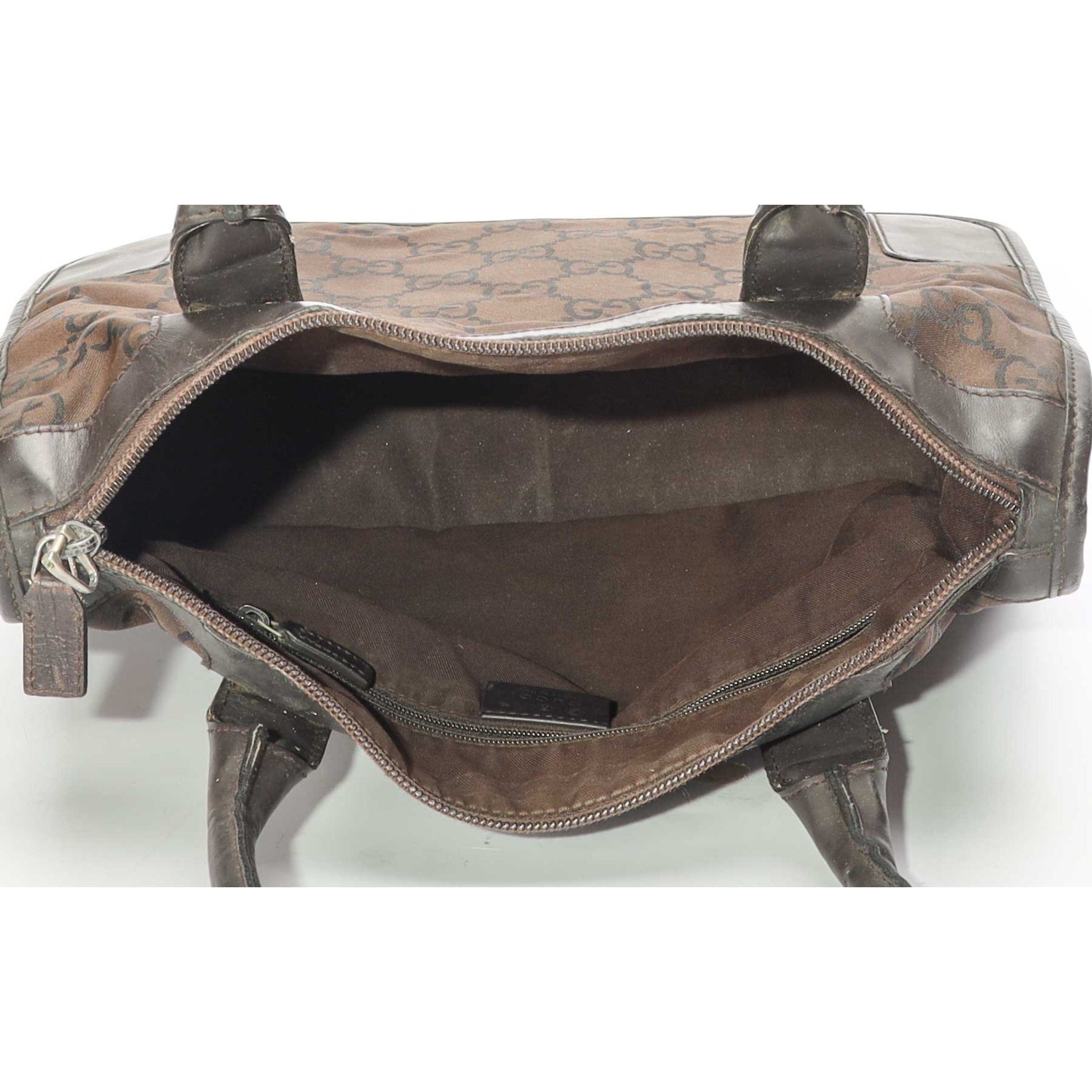 Gucci GG Brown Monogram Canvas Tote