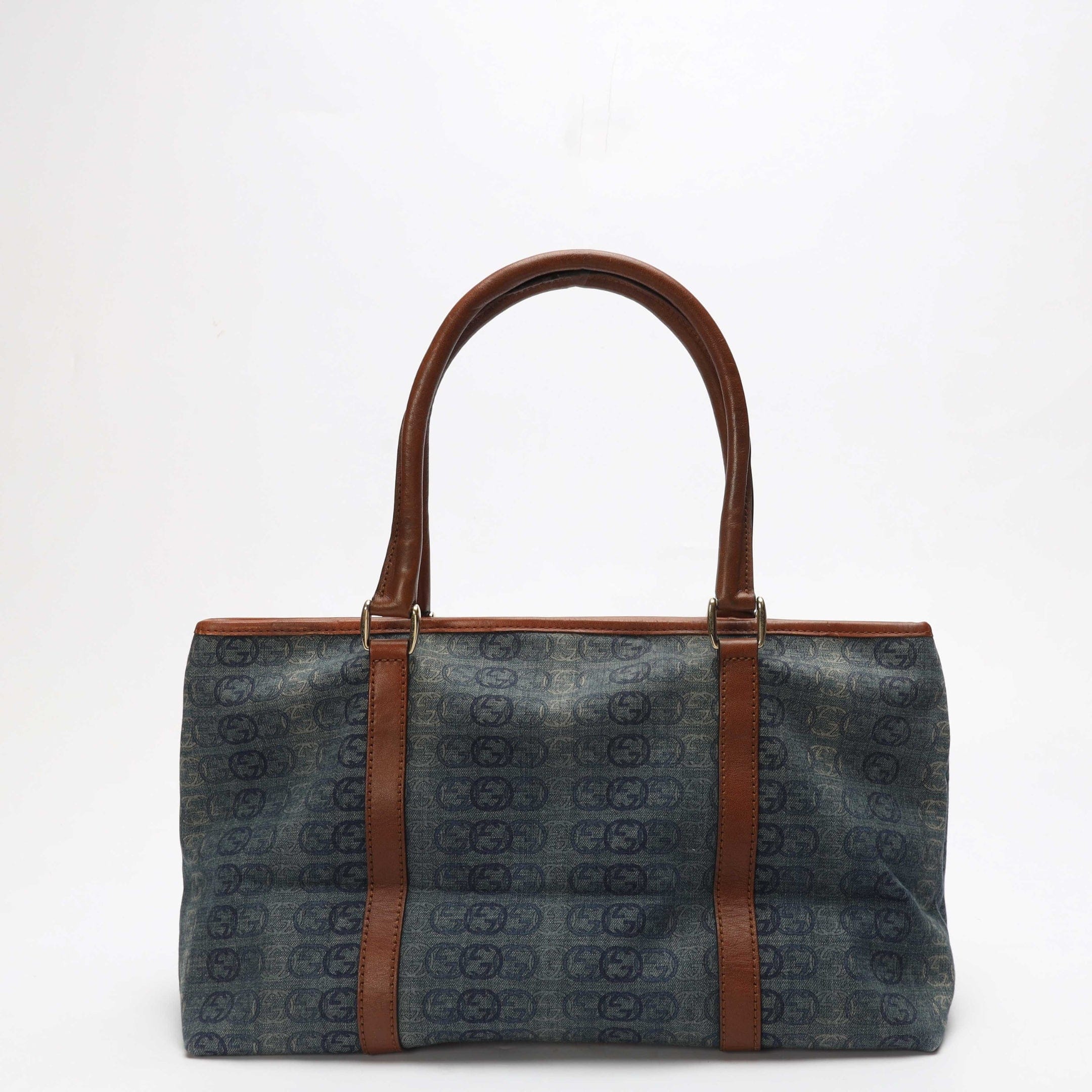 Gucci GG Canvas Denim Joy Tote