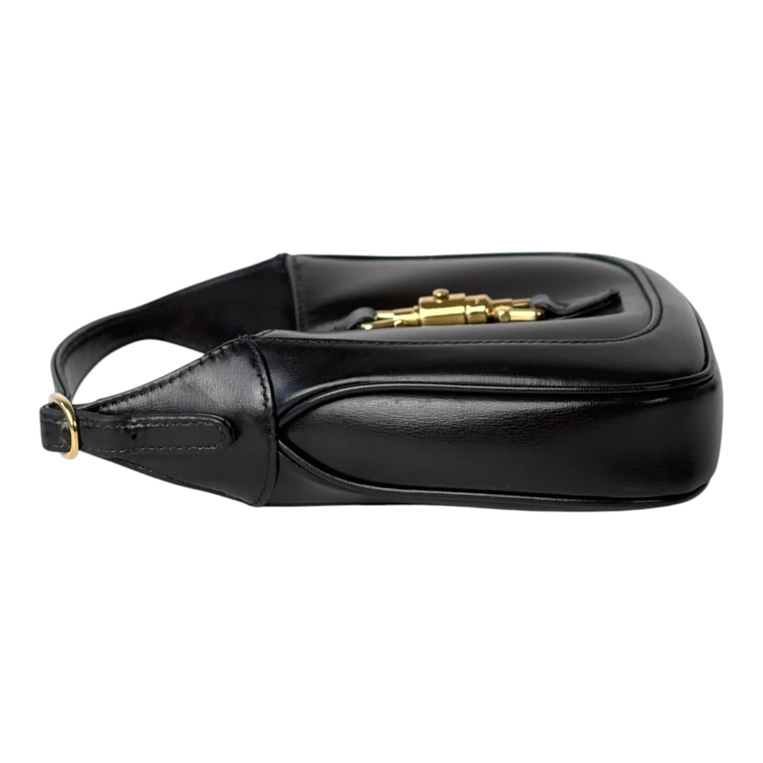 Gucci 1961 Black Leather Handbag Mini