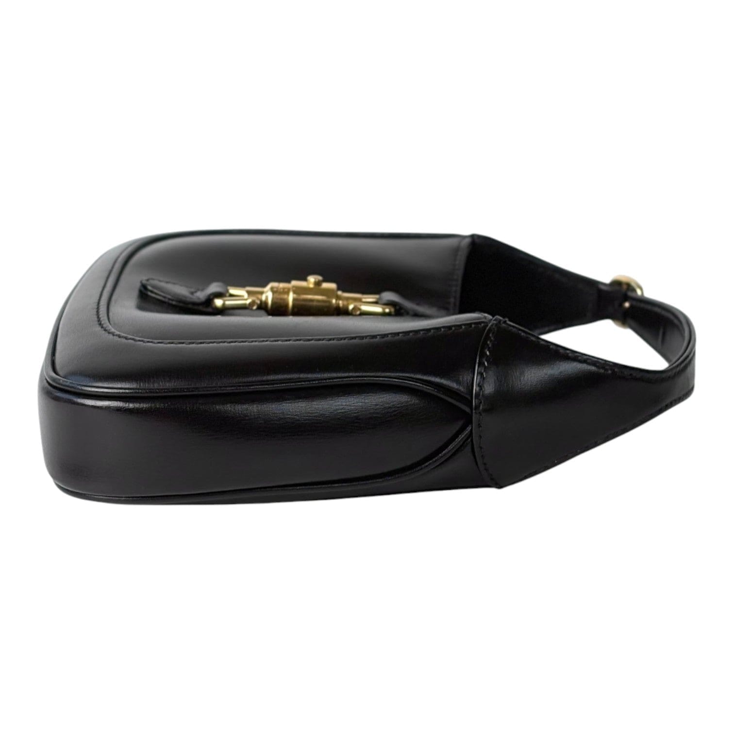 Gucci 1961 Black Leather Handbag Mini