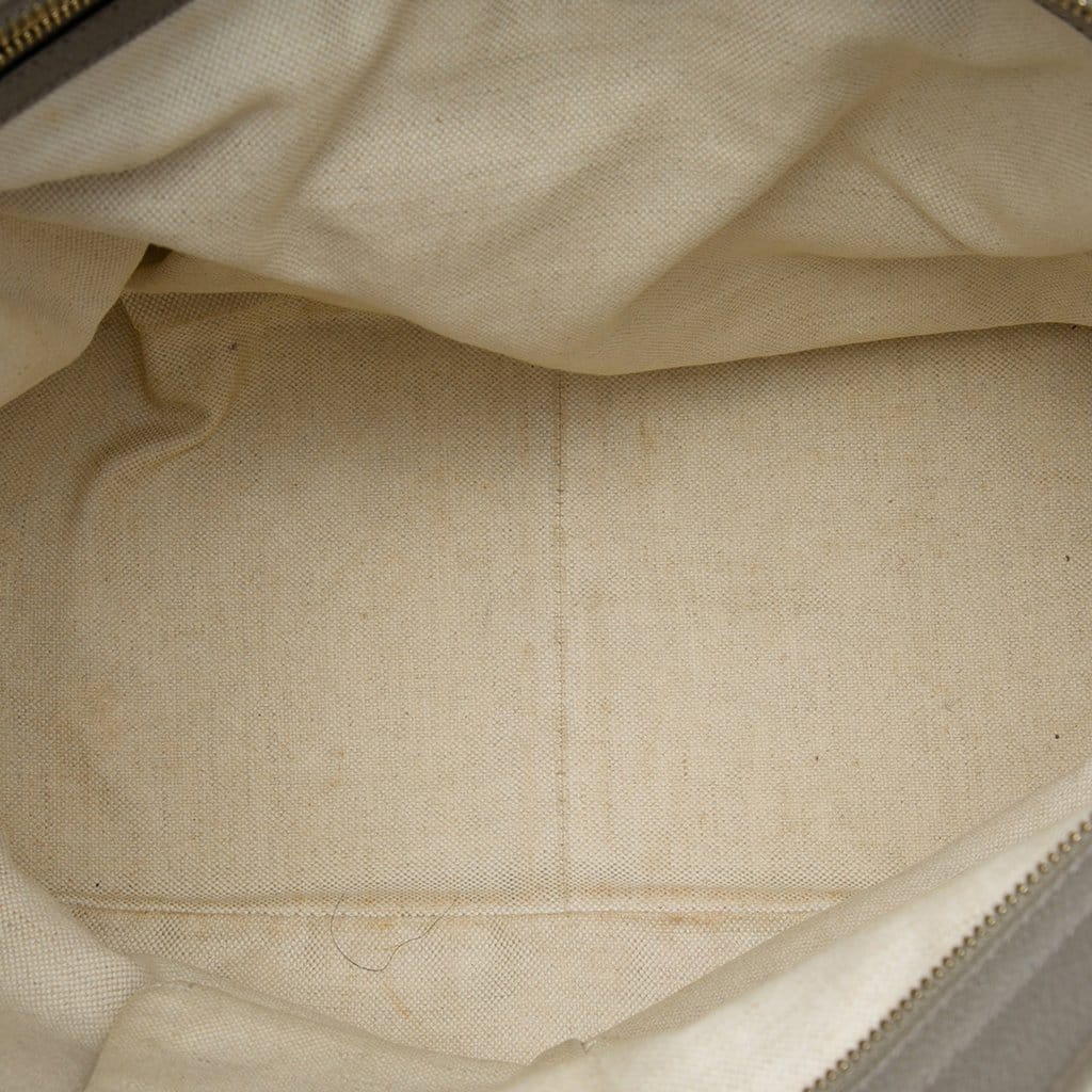 Gucci GG Canvas and Leather Bree Tote