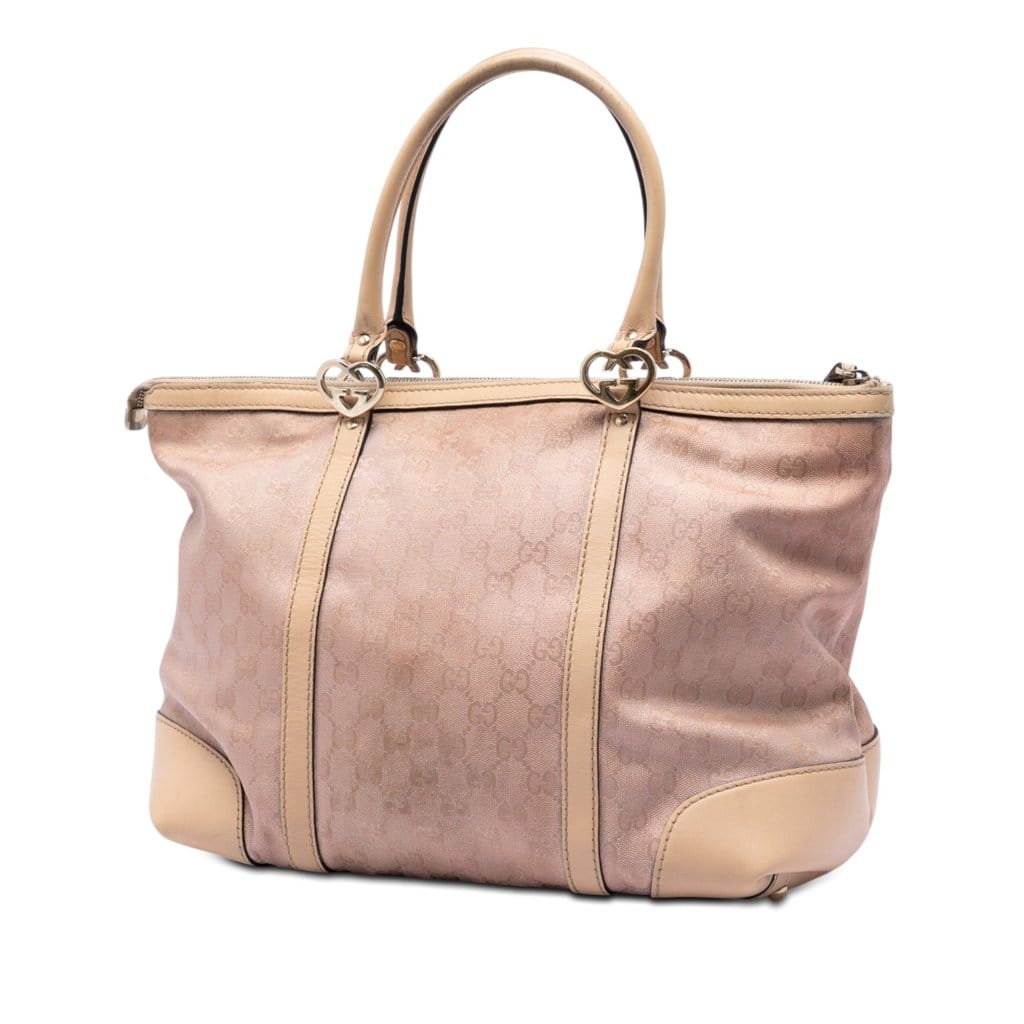 Gucci GG Metallic Canvas Lovely Tote