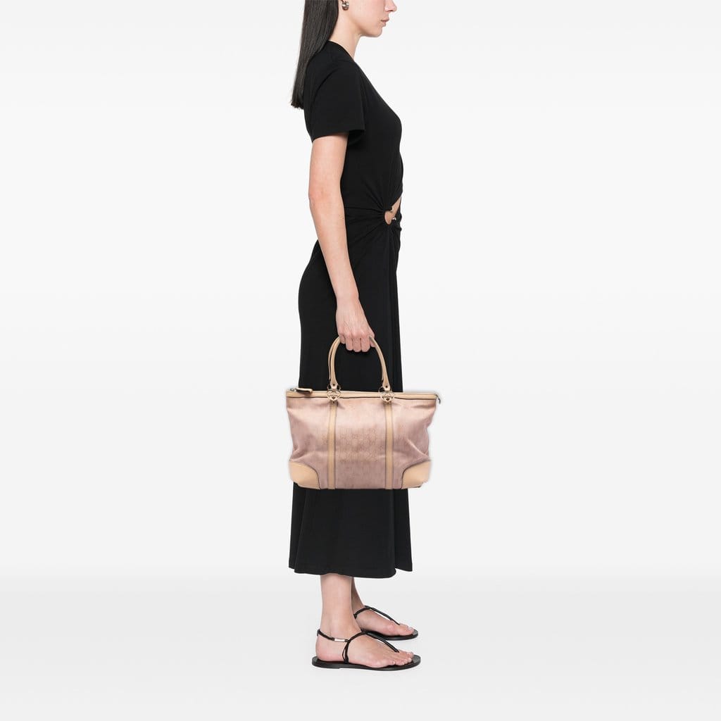 Gucci GG Metallic Canvas Lovely Tote