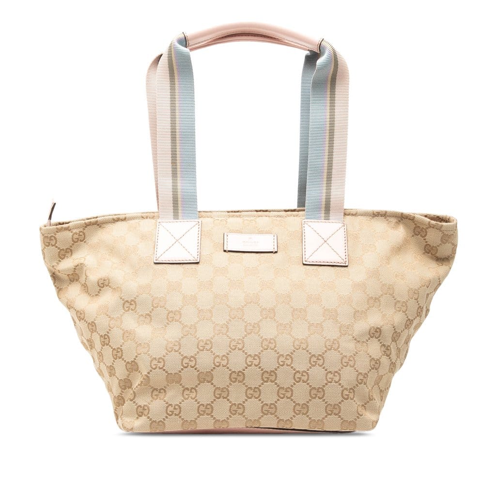 Gucci GG Canvas Web Tote