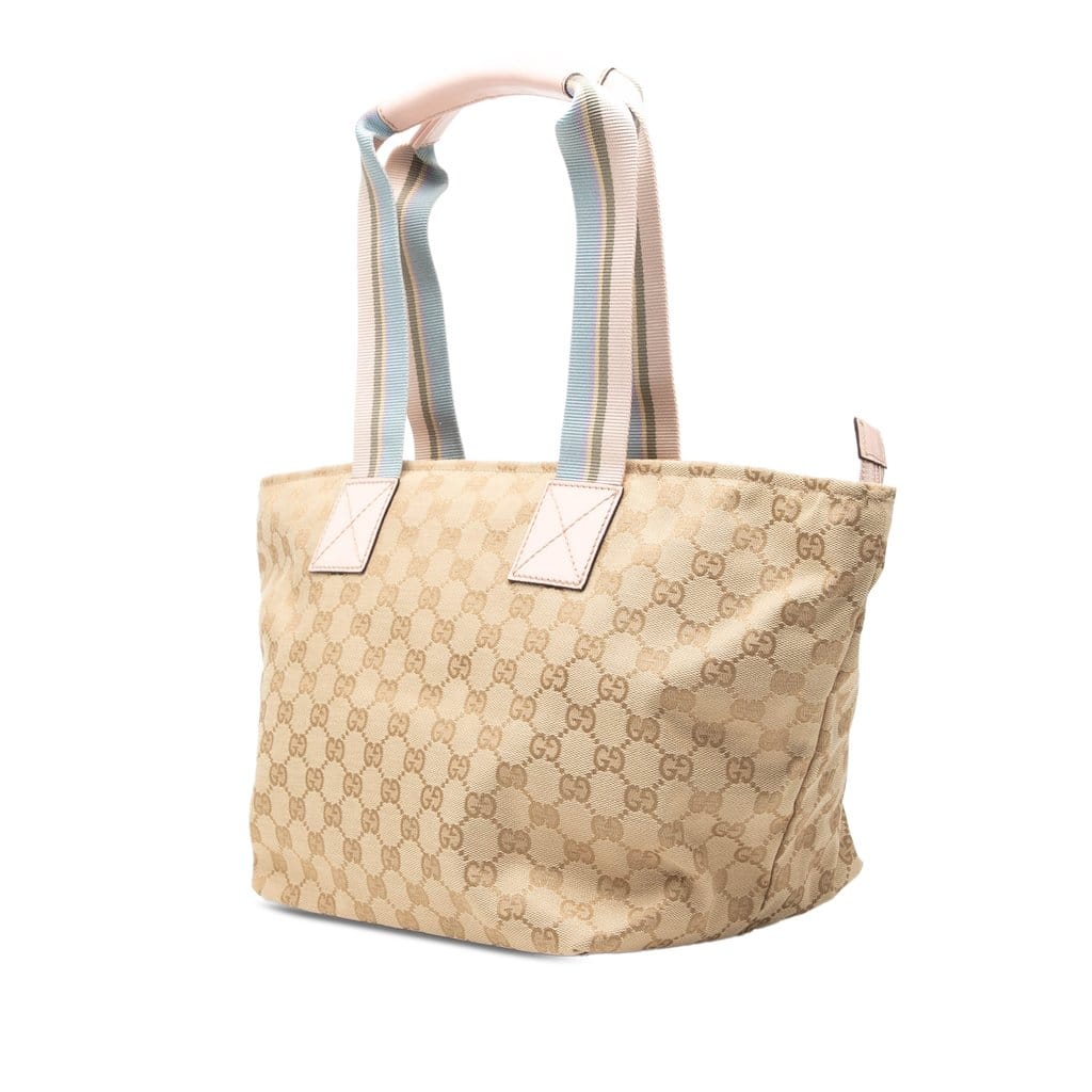 Gucci GG Canvas Web Tote