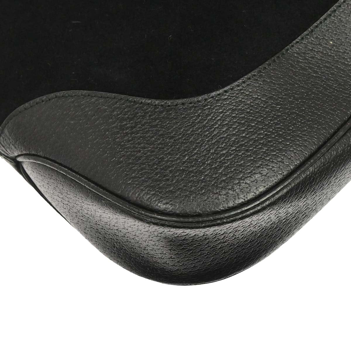Gucci Black Wool Pigskin Jackie Handbag