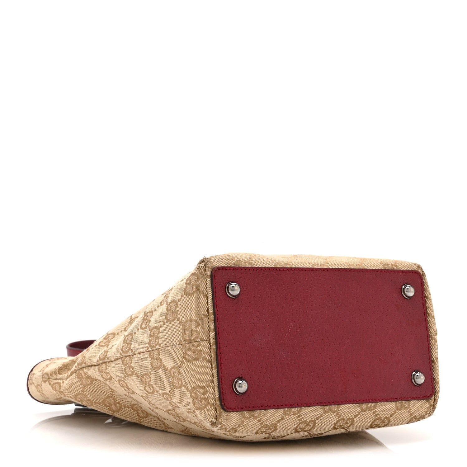 Gucci Monogram Small Eclipse Tote Red