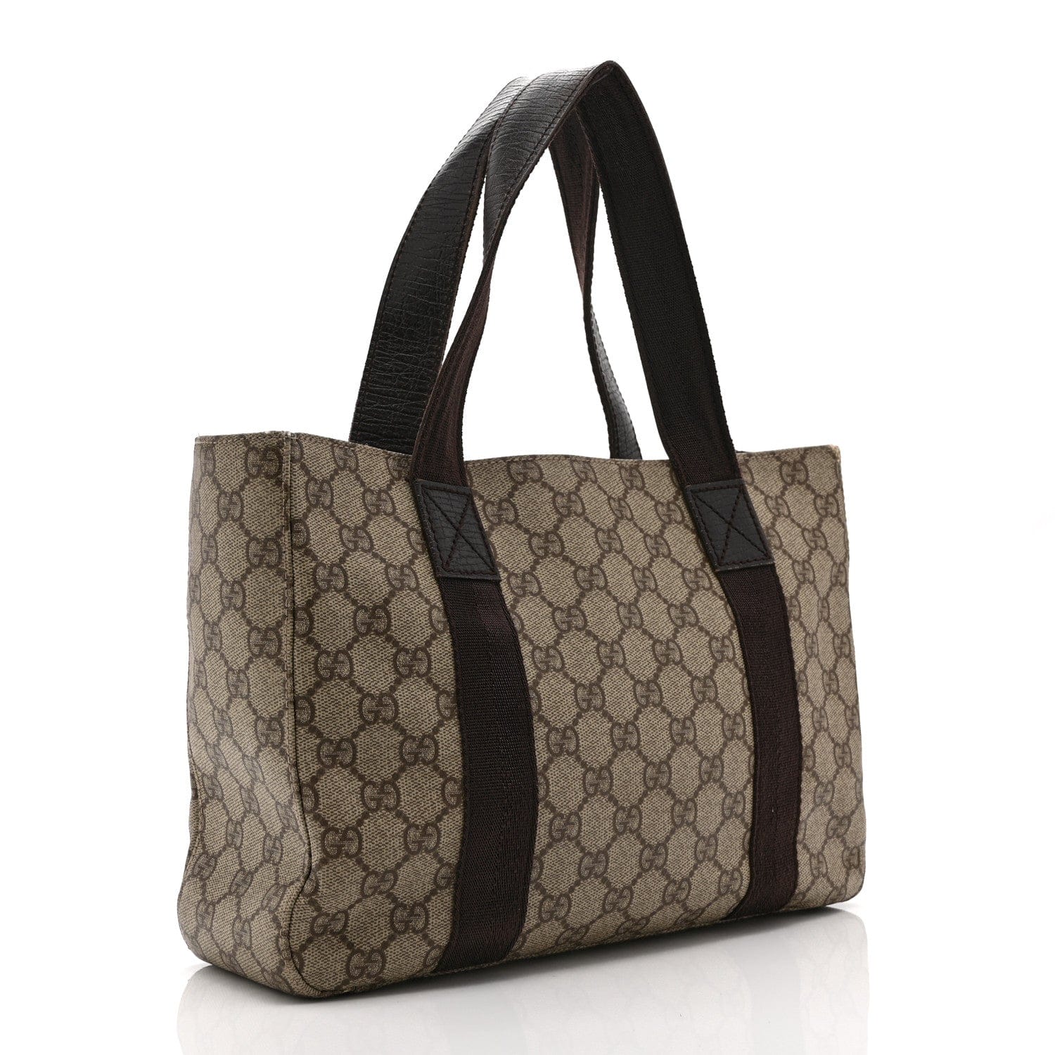 Gucci GG Plus Monogram Small Tote Dark Brown