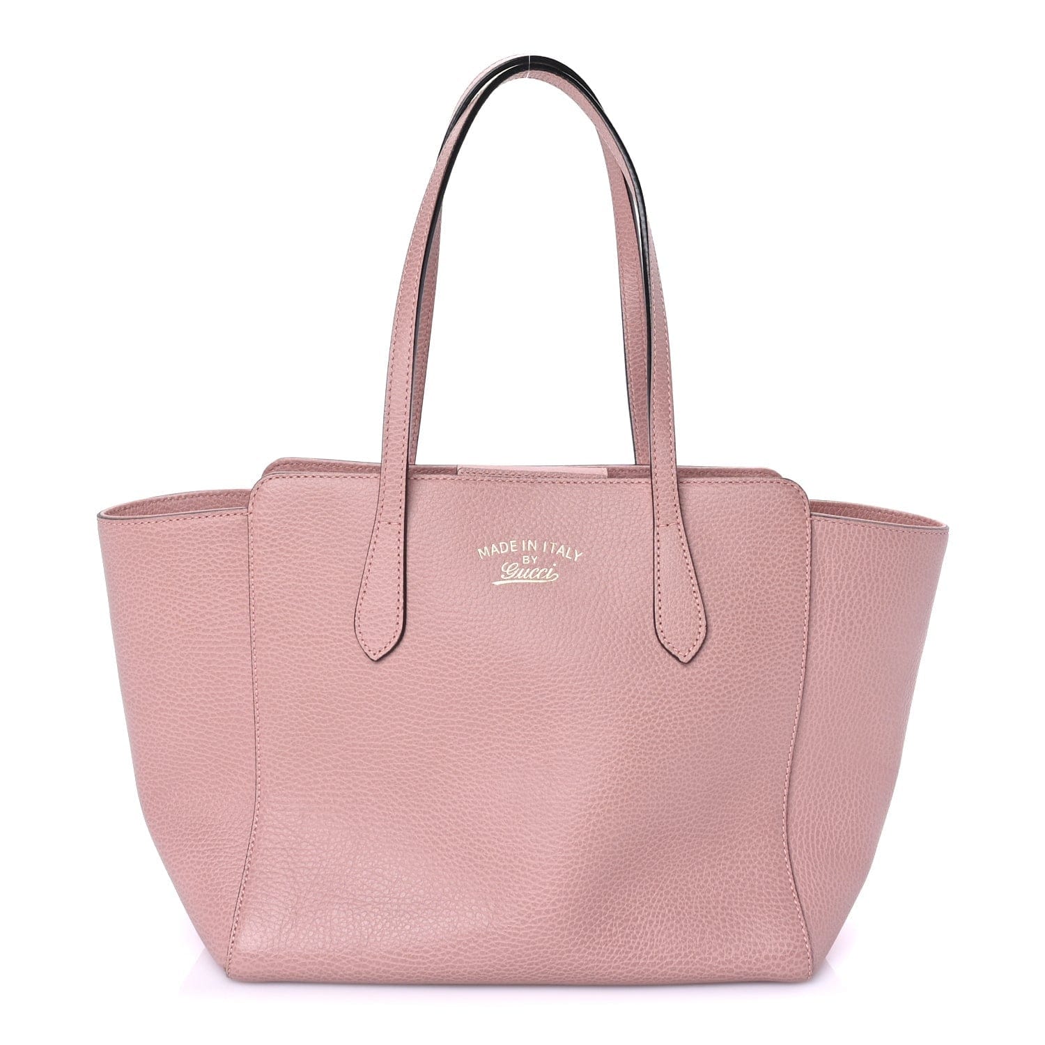 Gucci Dollar Calfskin Small Swing Tote Soft Pink