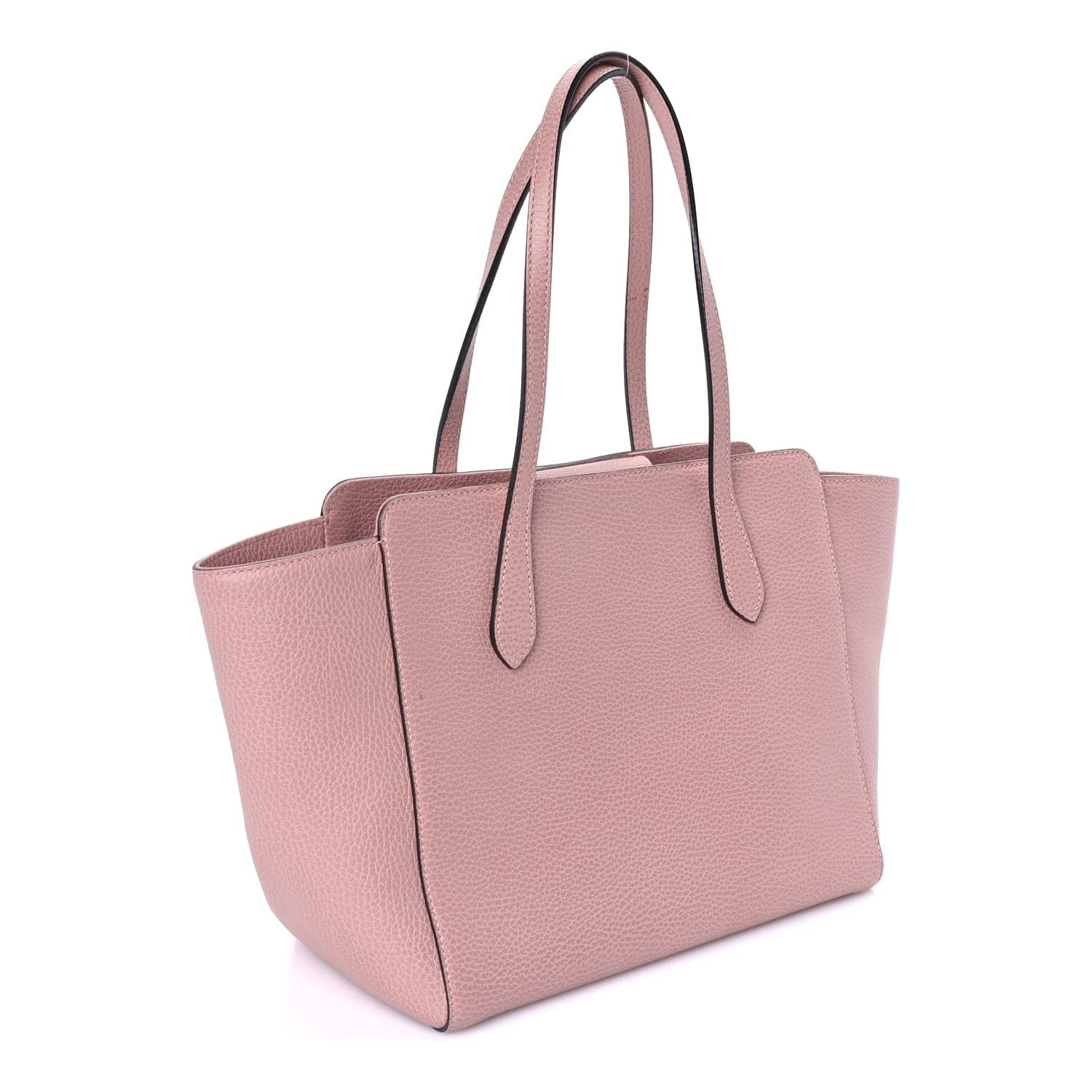 Gucci Dollar Calfskin Small Swing Tote Soft Pink
