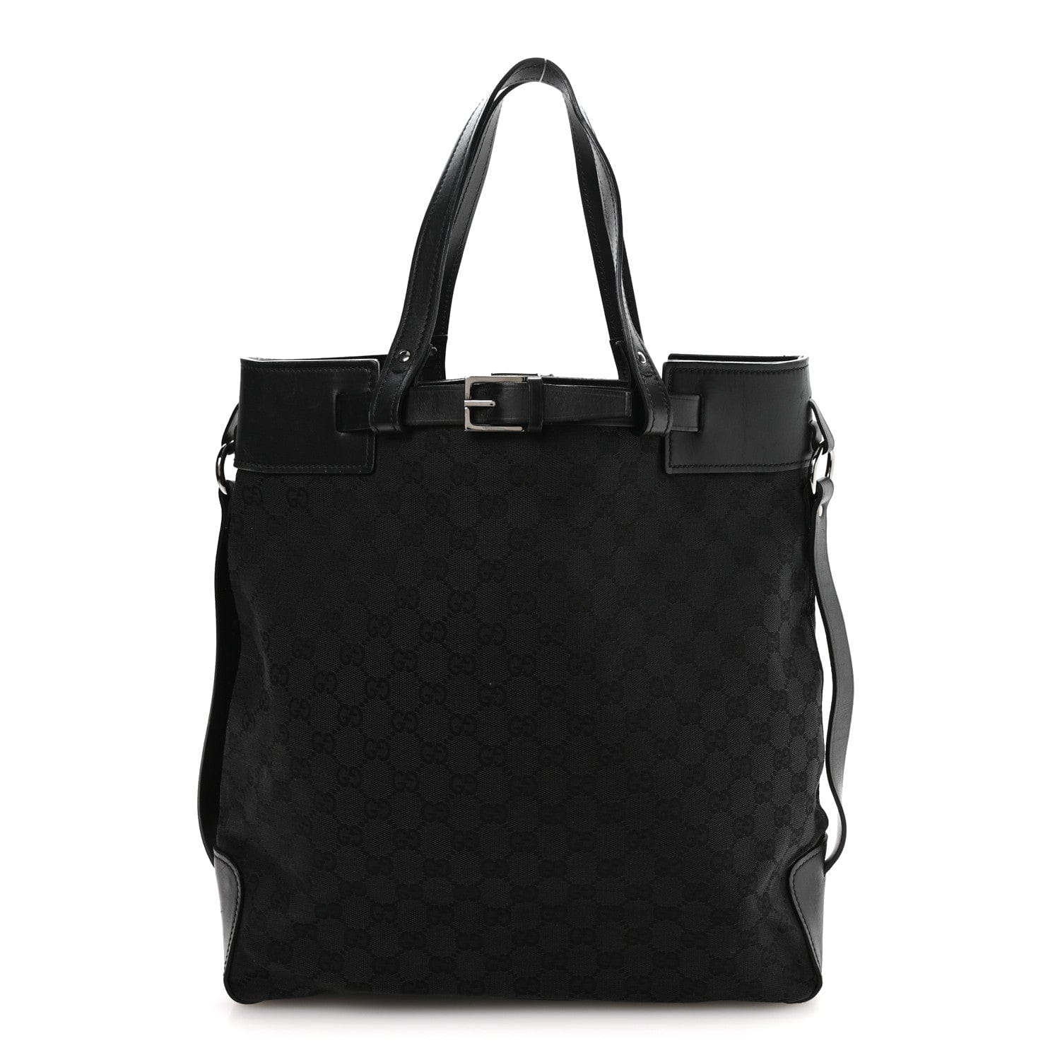 Gucci Monogram Tote Black