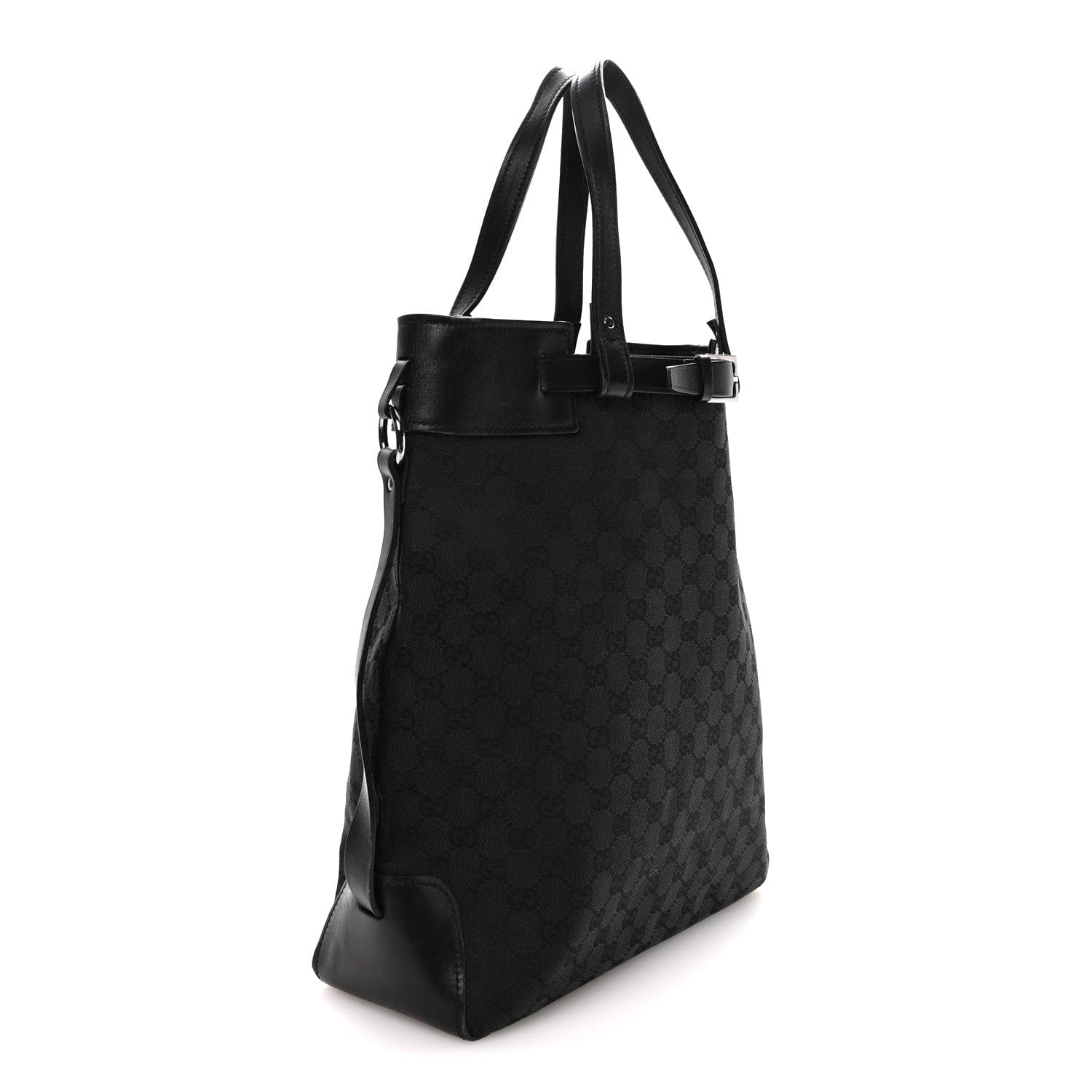 Gucci Monogram Tote Black