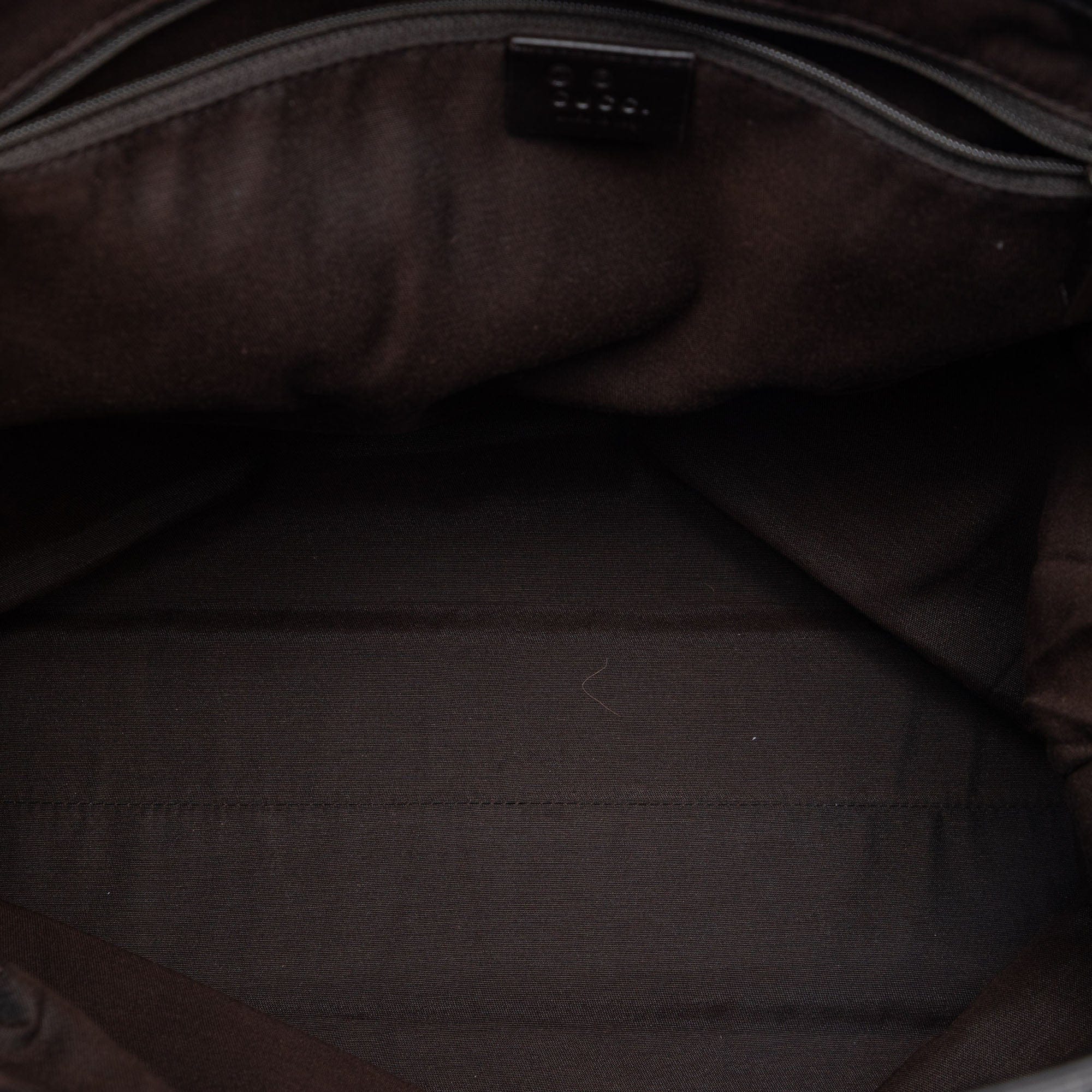 Gucci Embossed Studded Leather Horsebit Tote