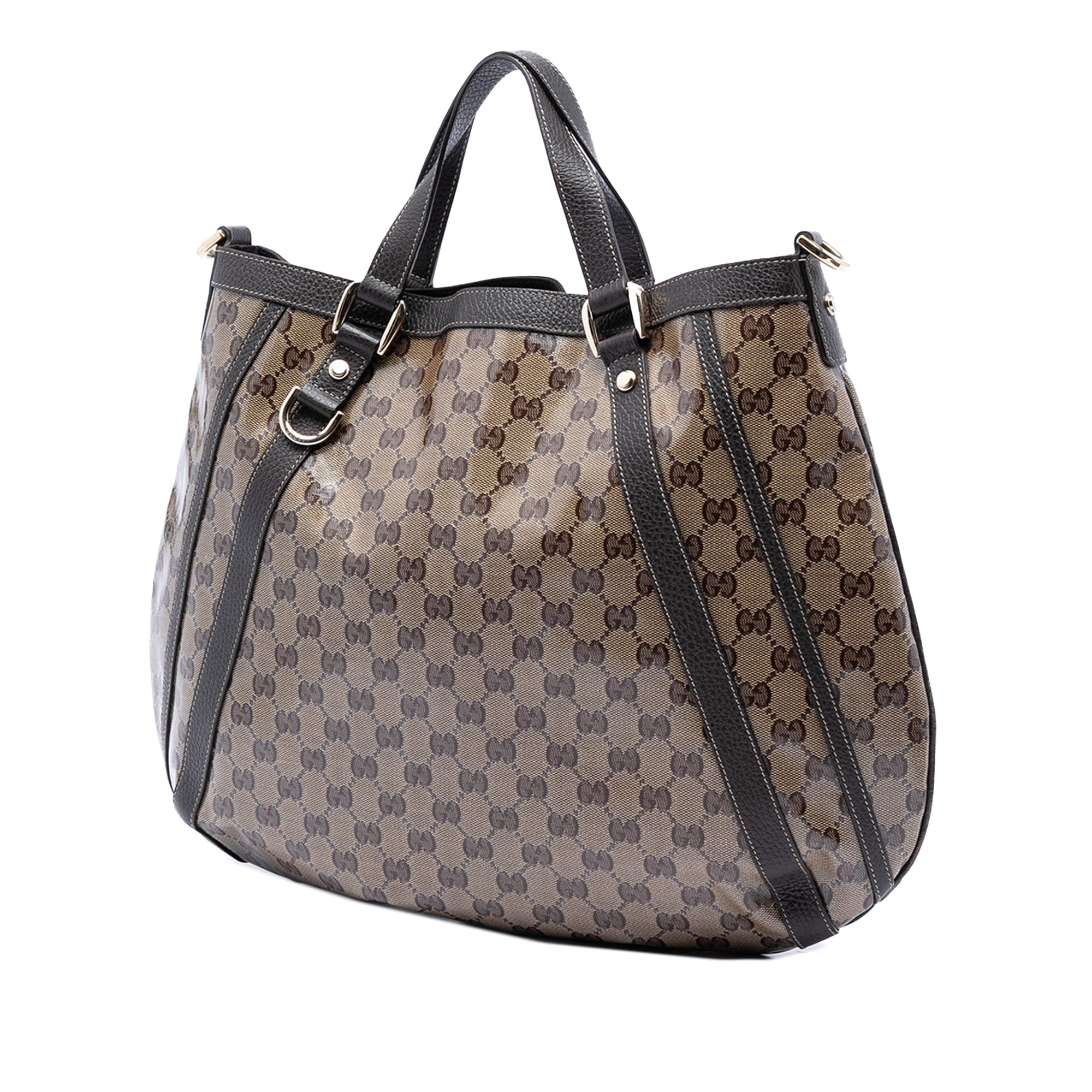 Gucci GG Crystal Abbey D Ring Convertible Tote