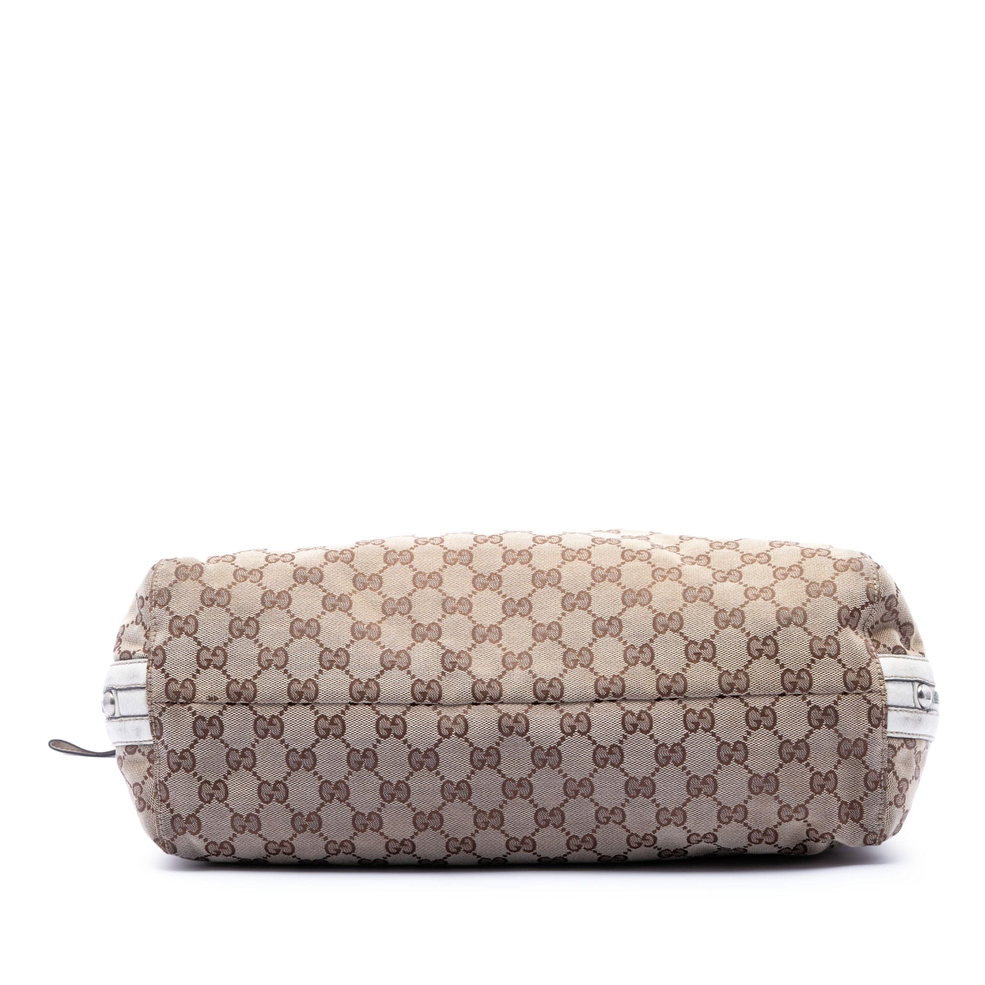 Gucci GG Canvas Icon Bit Zip Tote