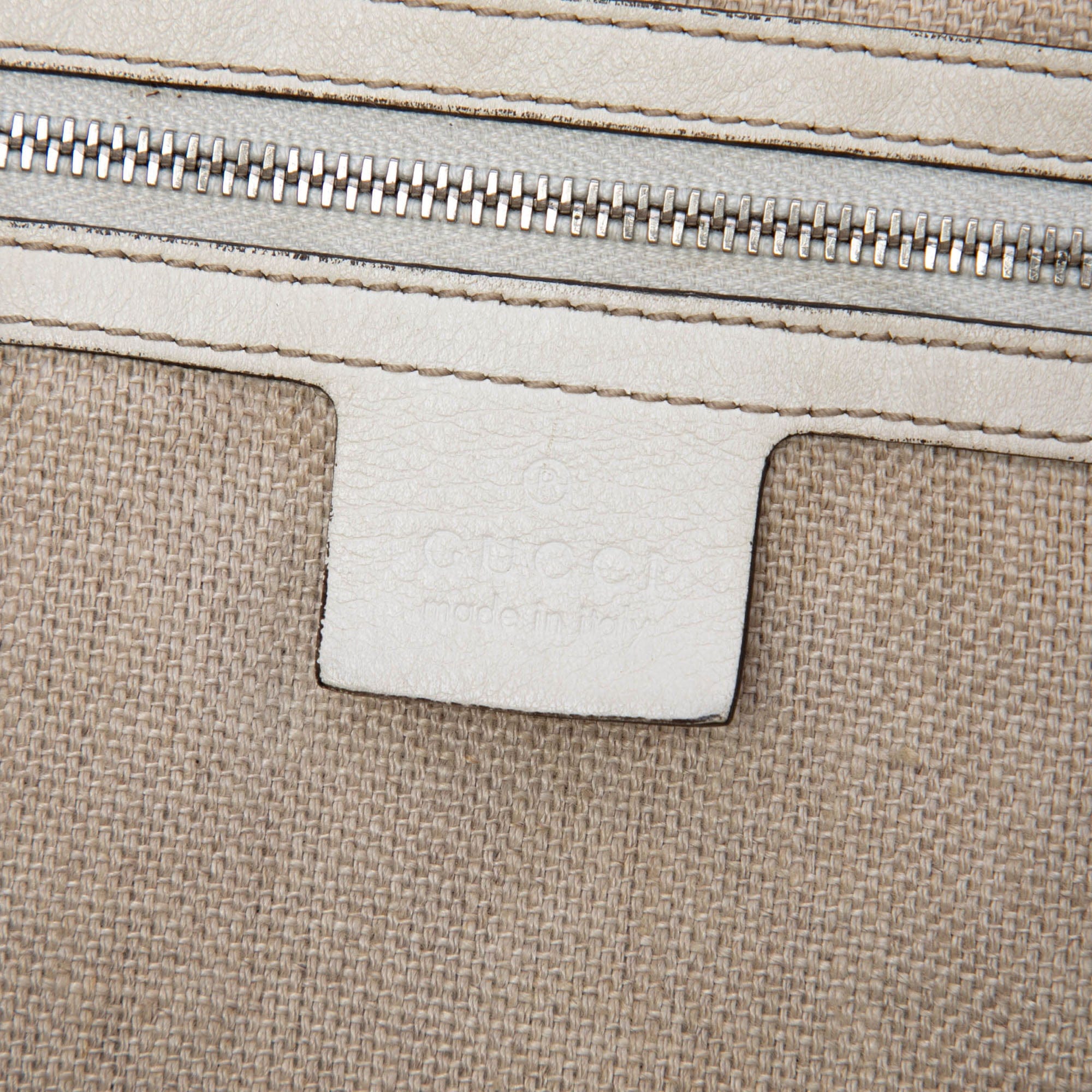 Gucci GG Canvas Icon Bit Zip Tote