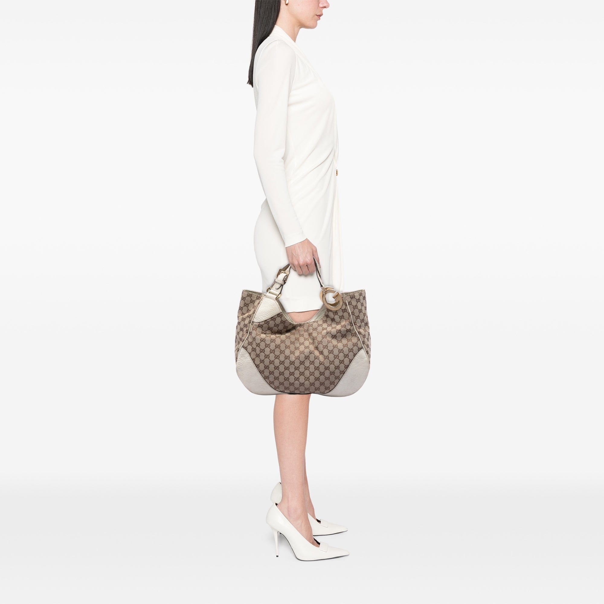 Gucci GG Canvas Charlotte Tote
