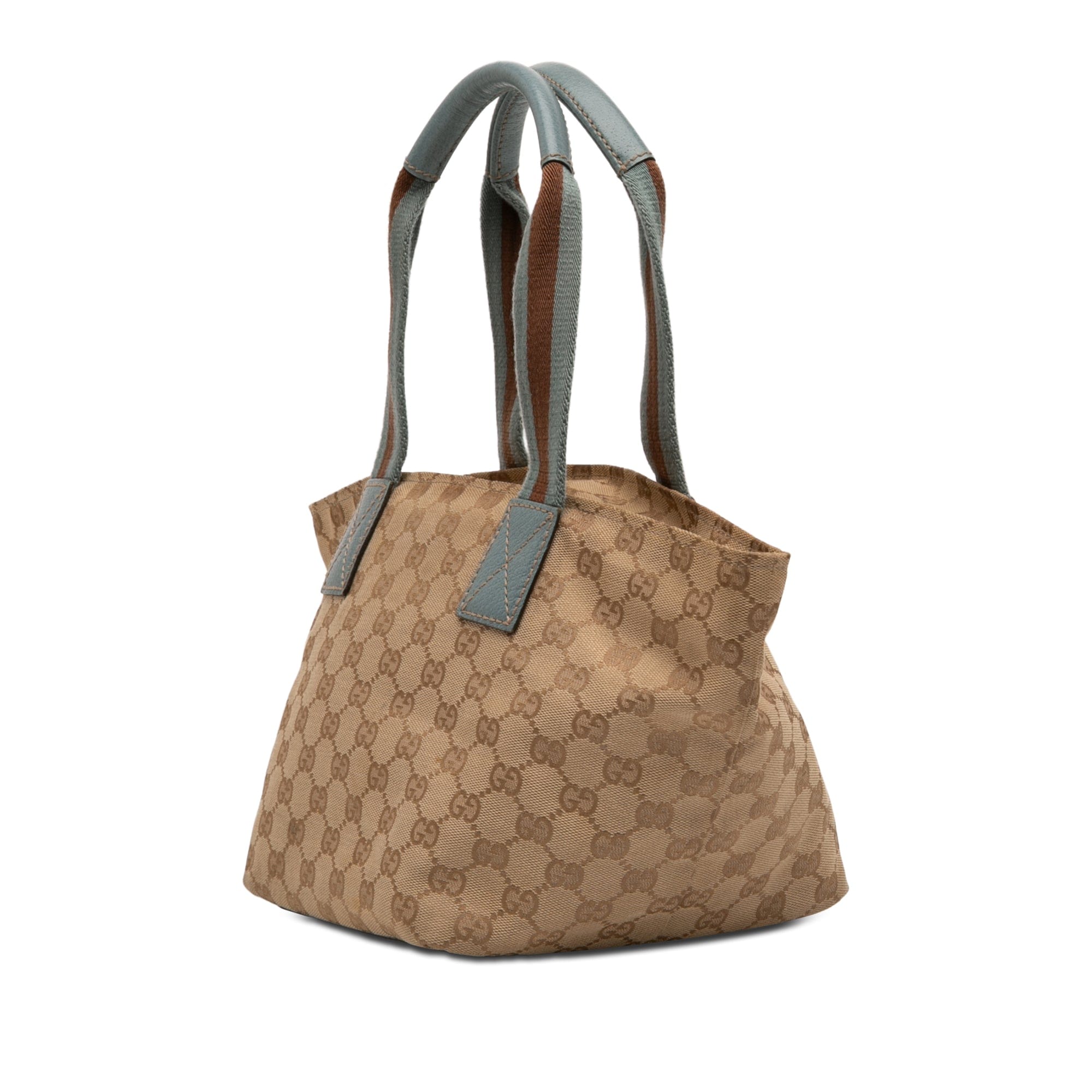 Gucci GG Canvas Web Tote