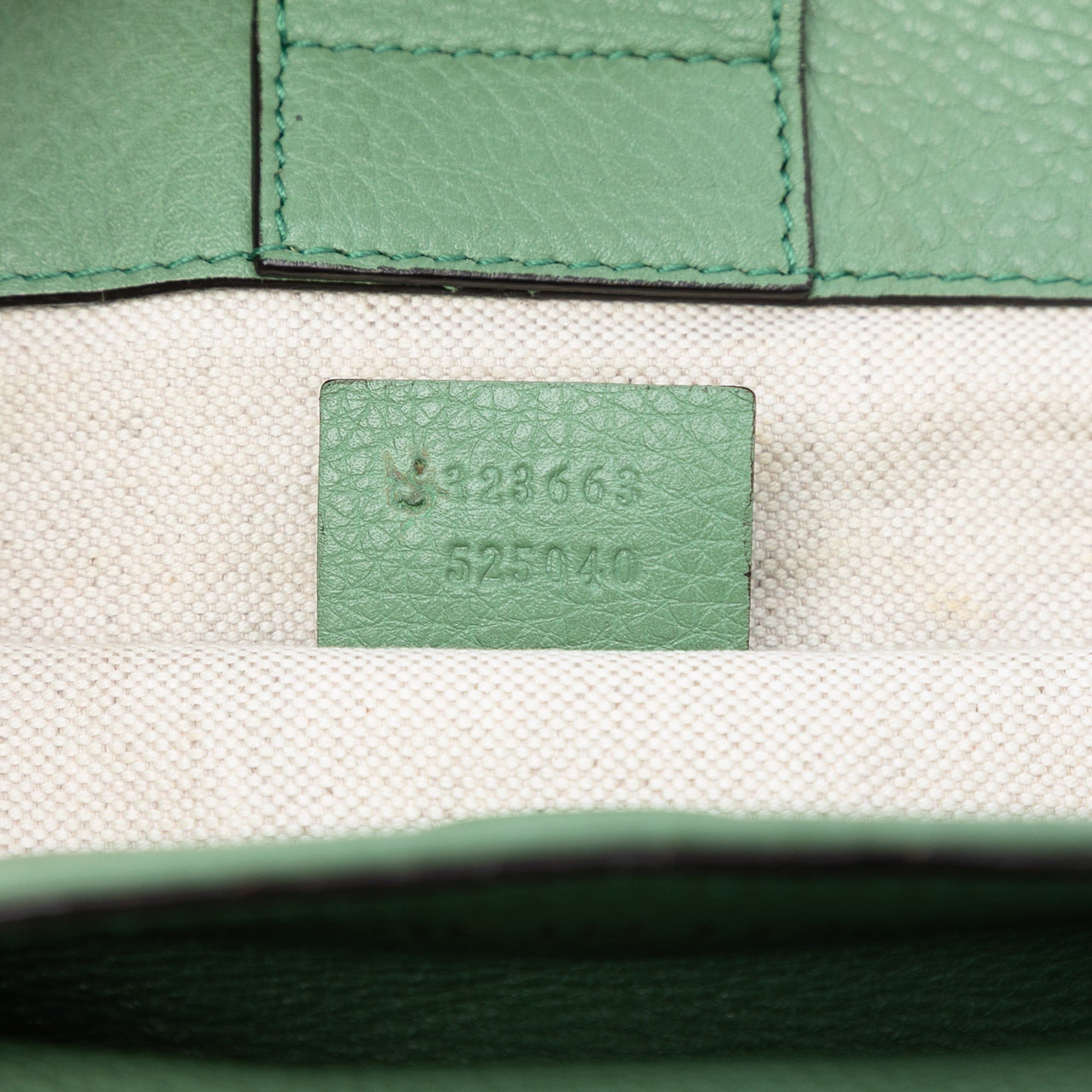 Gucci Tall Calfskin Bamboo Shopper Tote