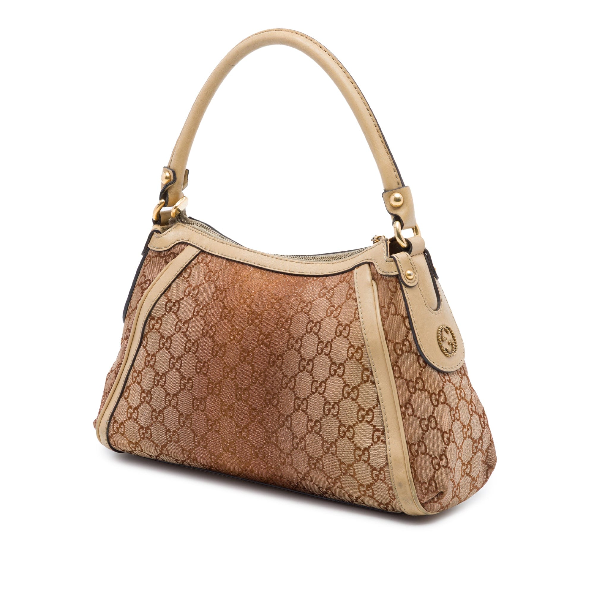 Gucci GG Canvas Lurex Scarlett Handbag