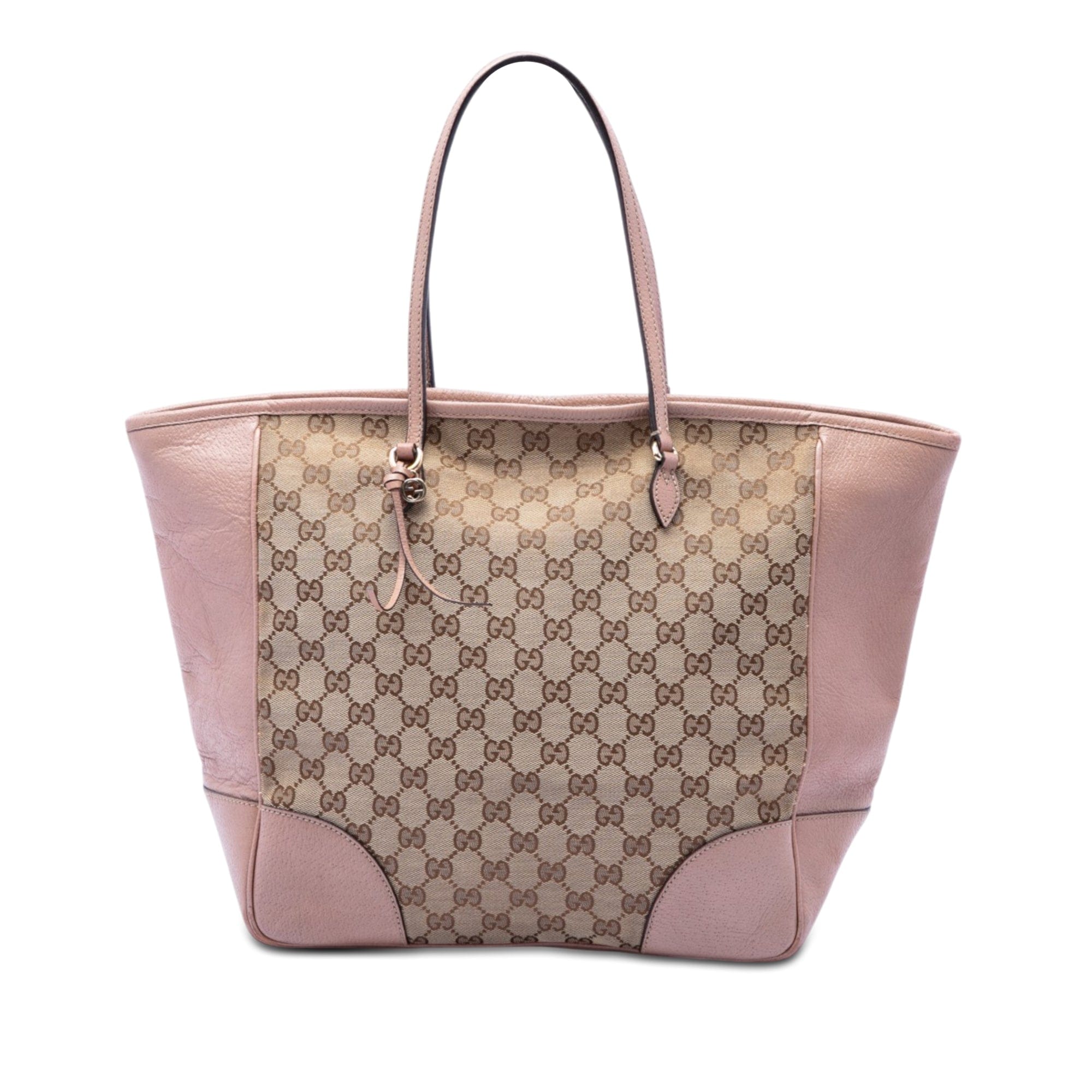 Gucci GG Canvas and Leather Bree Tote