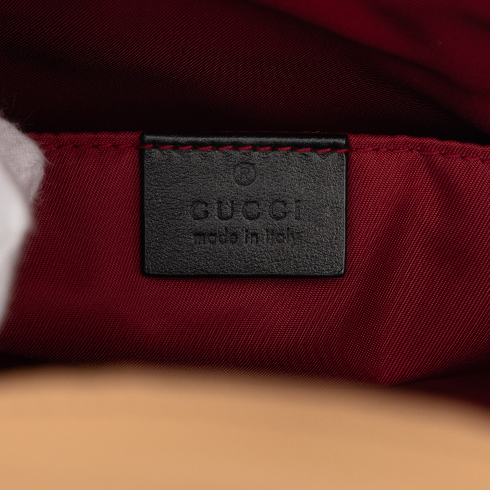 Gucci GG Wool Childrens Pocket Handbag