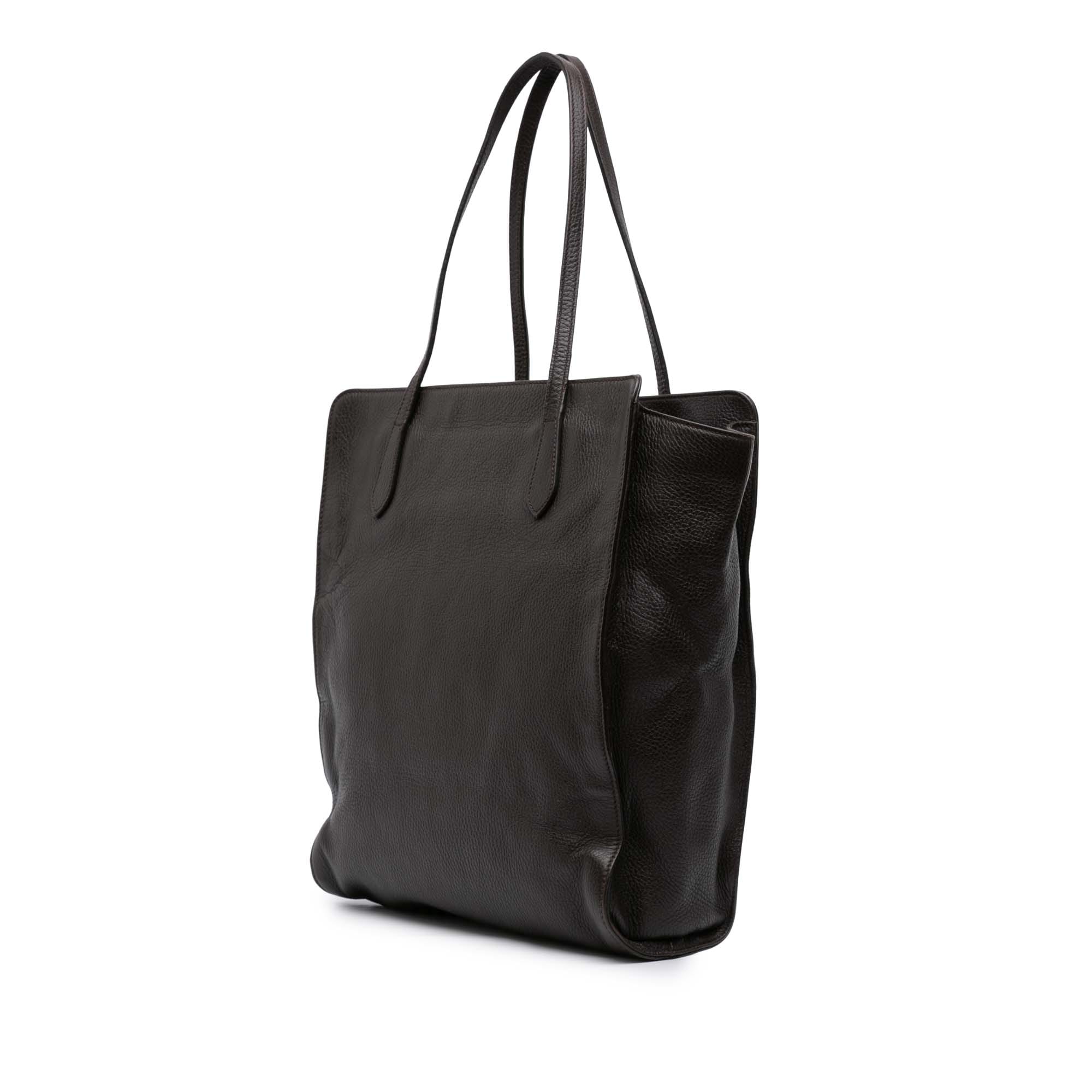 Gucci Dollar Calfskin Interlocking G Tote