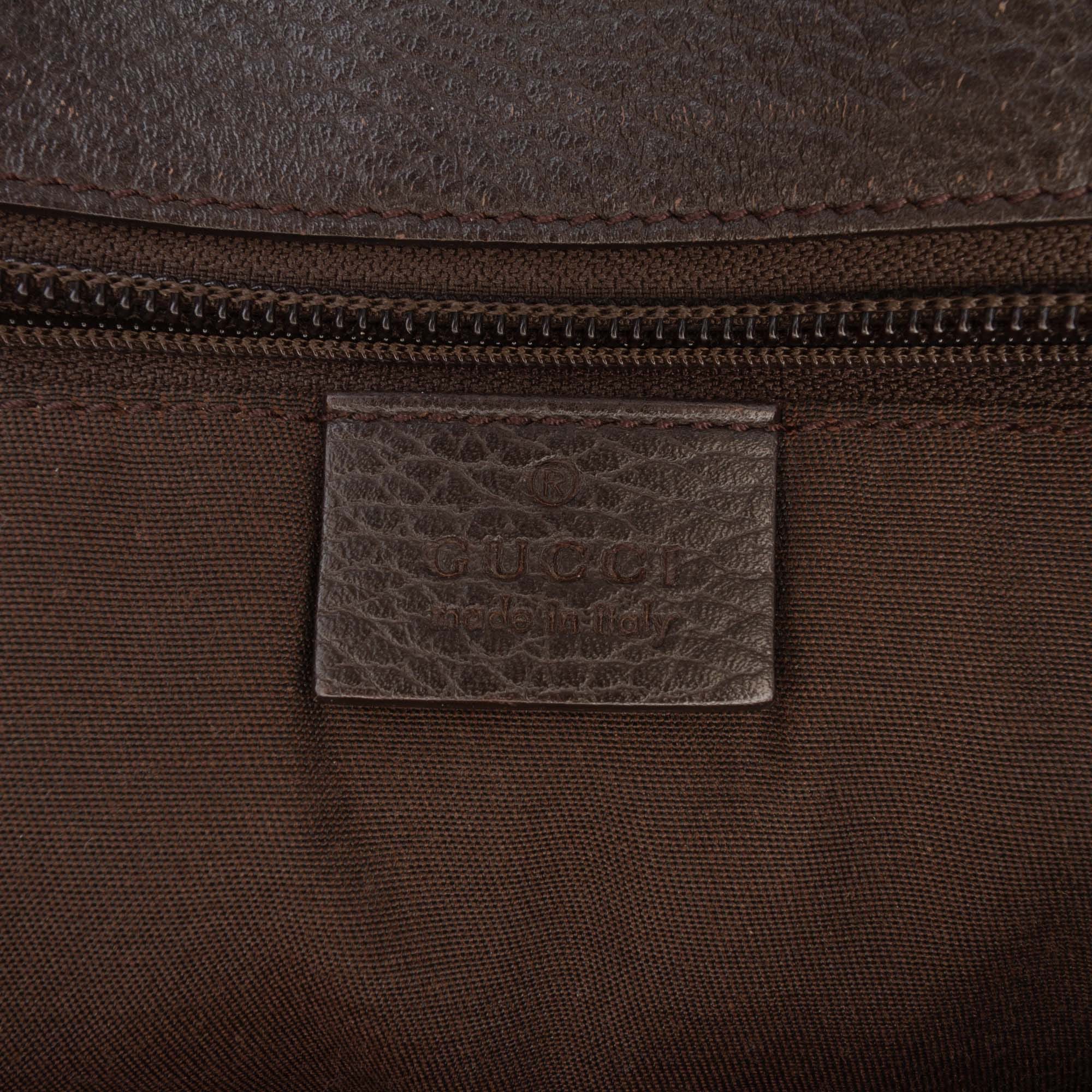 Gucci Dollar Calfskin Interlocking G Tote