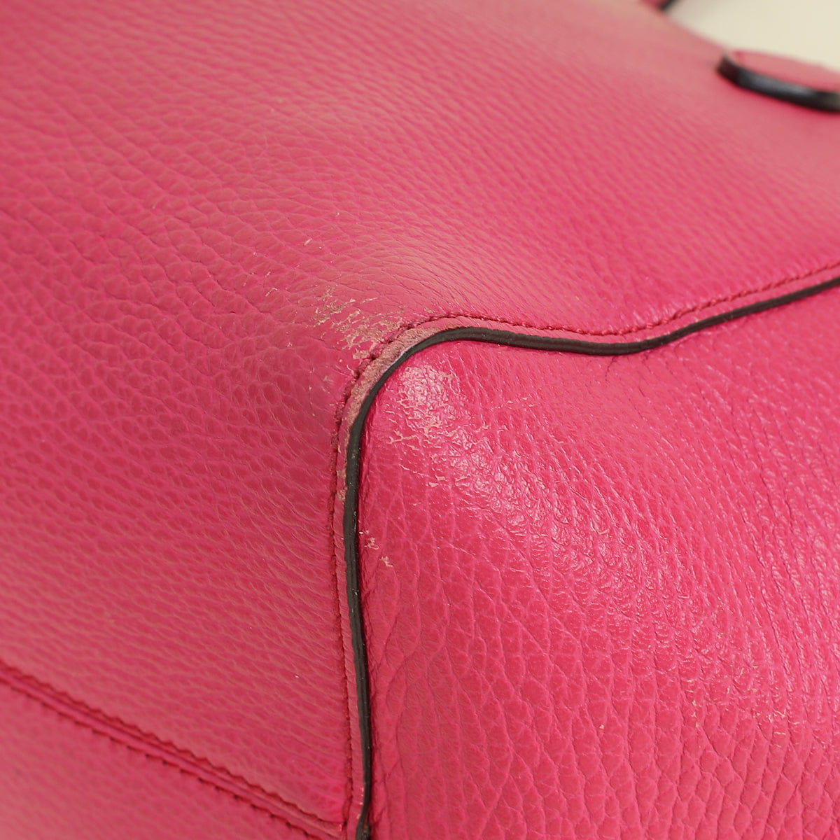 Gucci Fuchsia Swing Tote Bag
