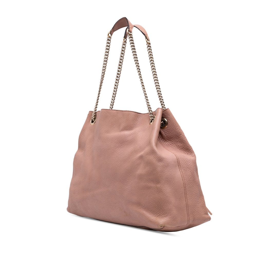 Gucci Large Calfskin Soho Chain Tote