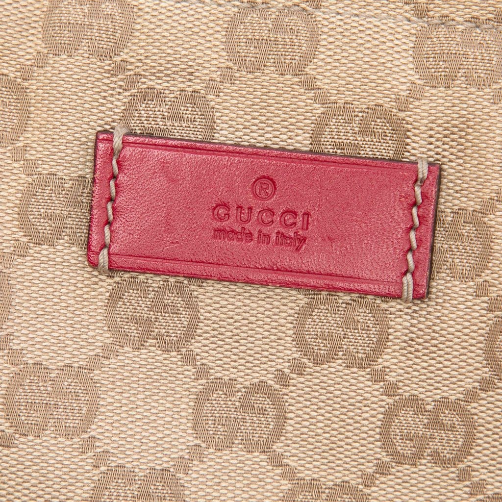 Gucci GG Canvas Web Vertical Tote