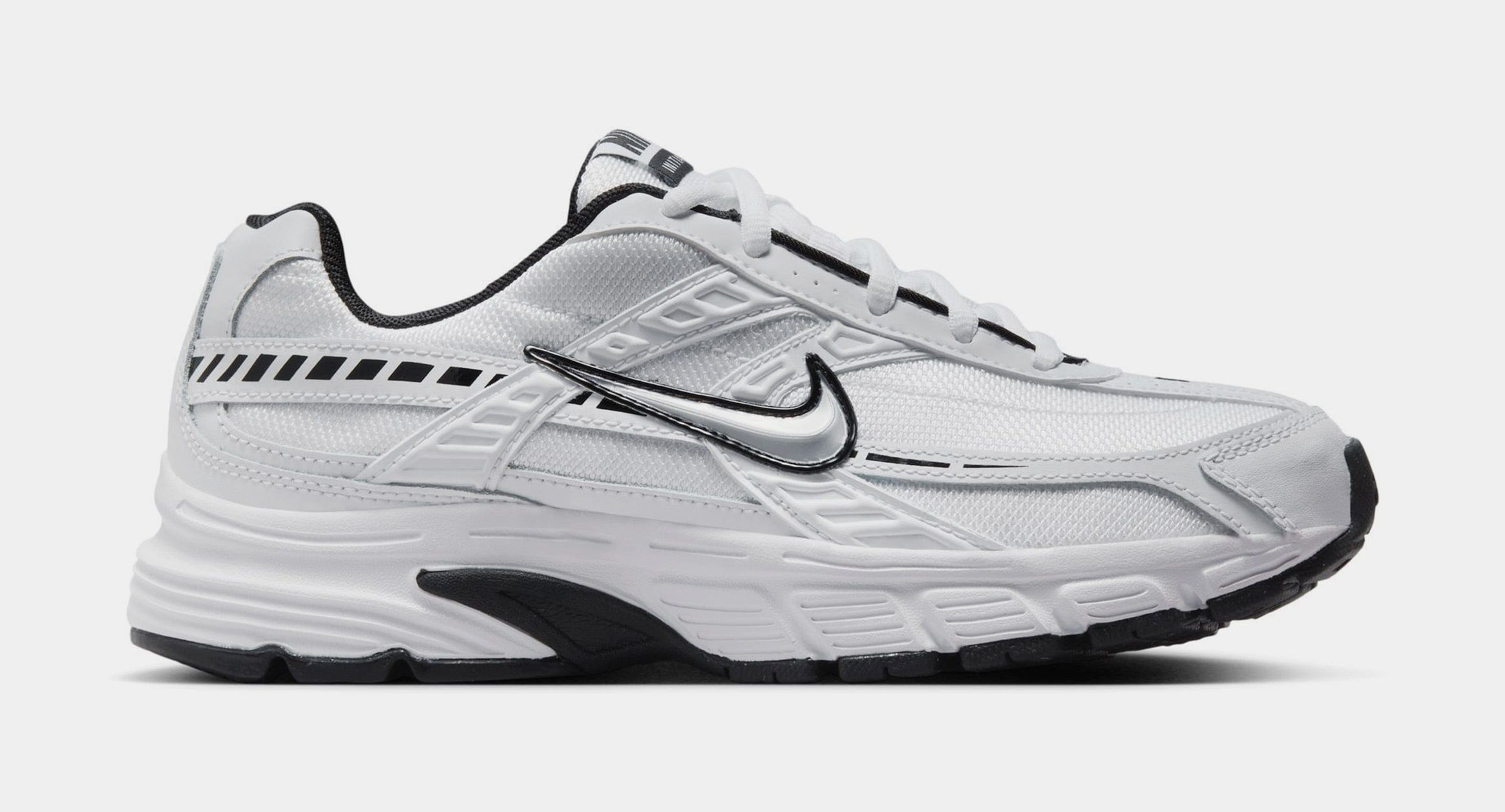 Nike Initiator Womens Running Shoes (White/Silver)