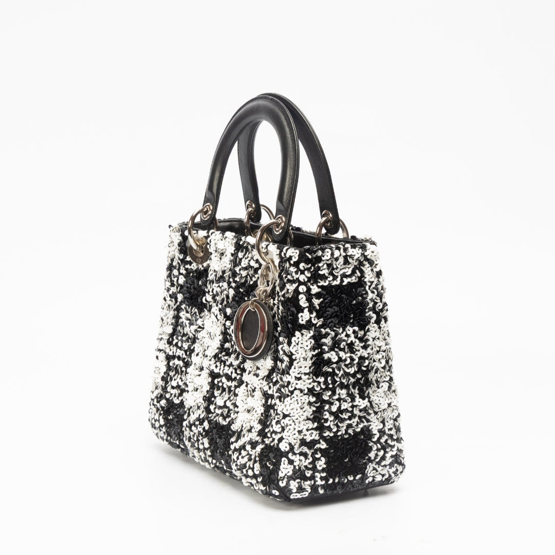 Dior Lady Dior small sequins bag