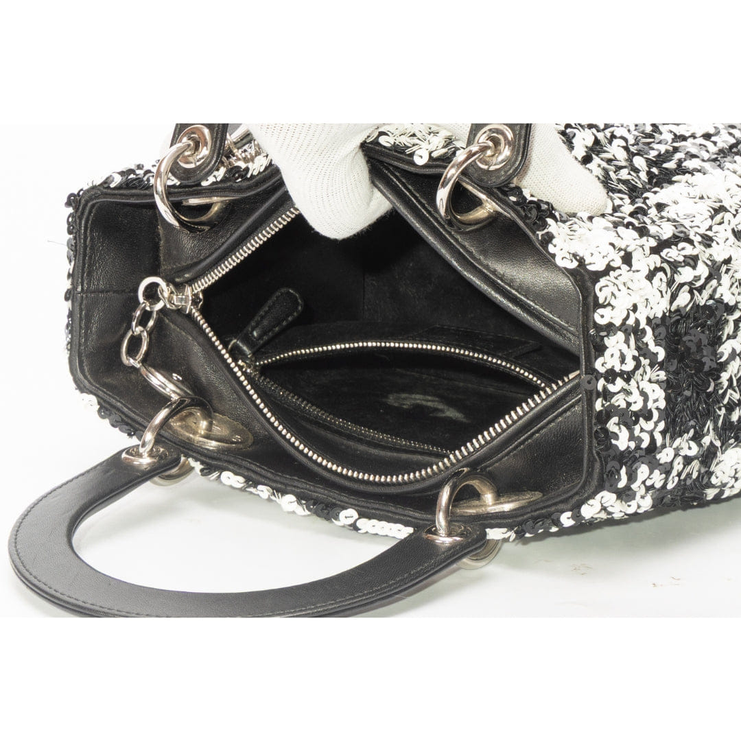 Dior Lady Dior small sequins bag