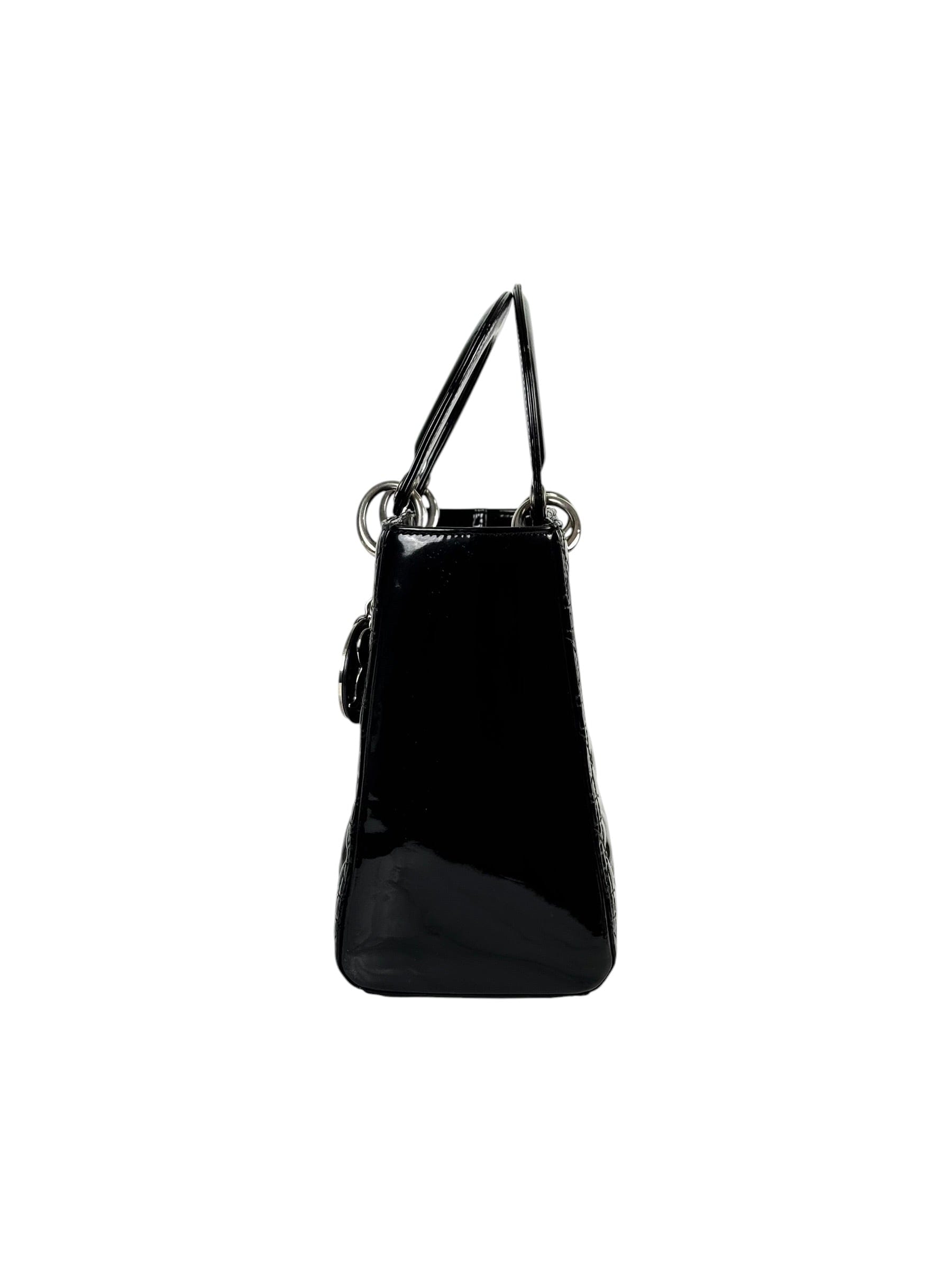 Dior Lady Dior Medium Bag in Black