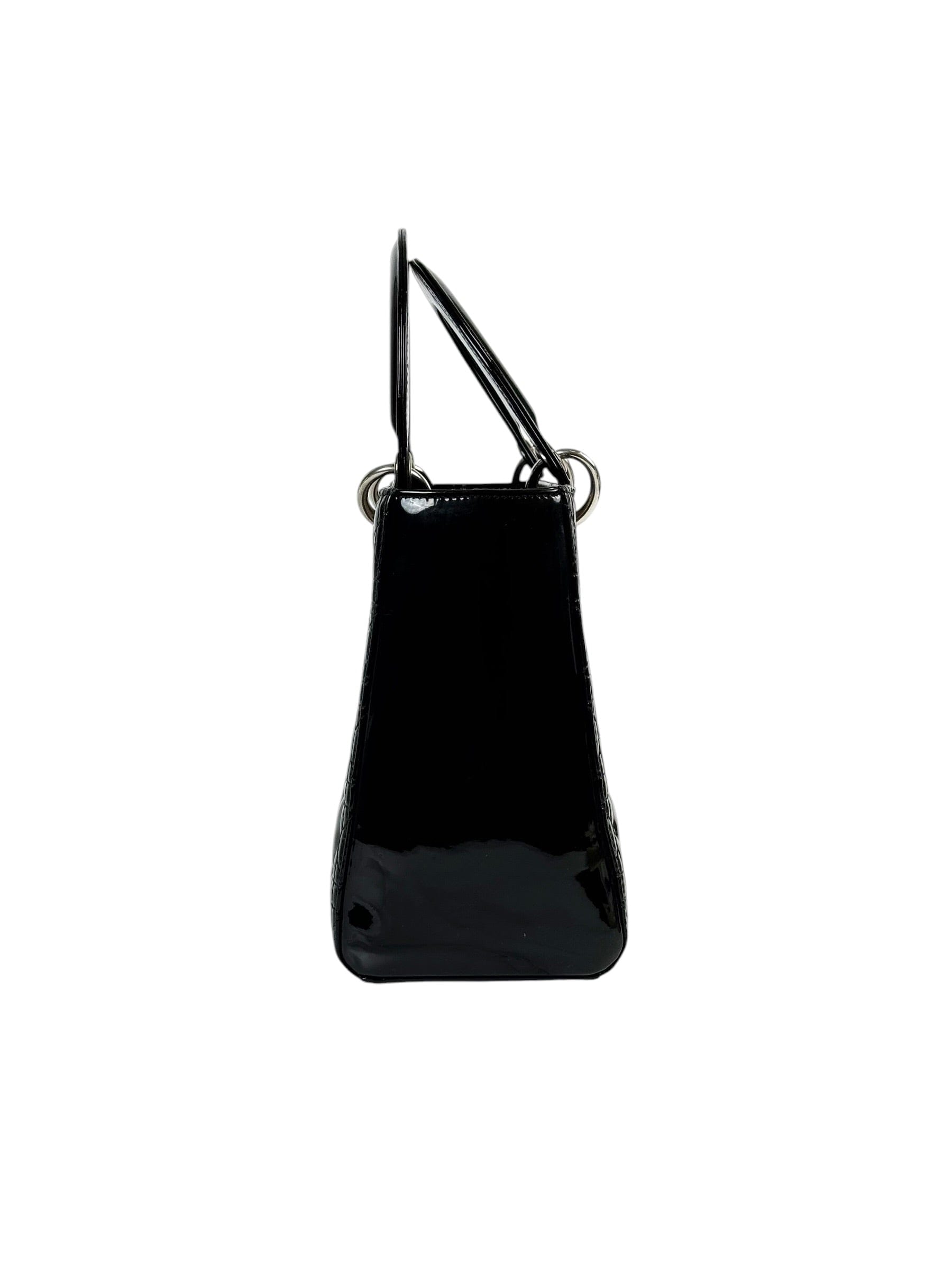Dior Lady Dior Medium Bag in Black