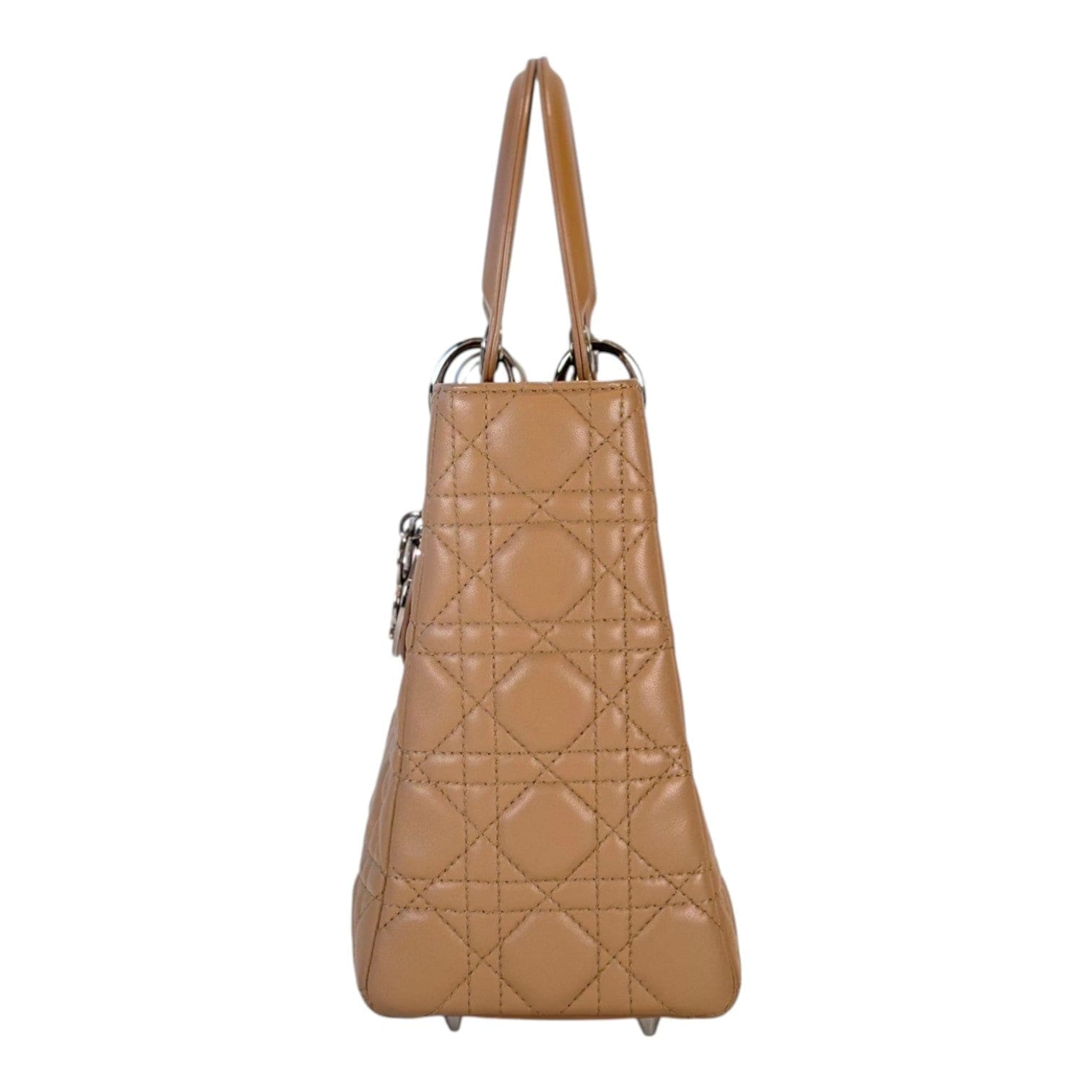 Dior Lady Dior Medium Nude Bag