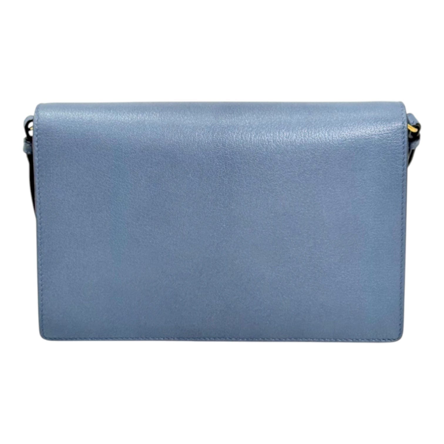 Dior Blue Strap Saddle Bag
