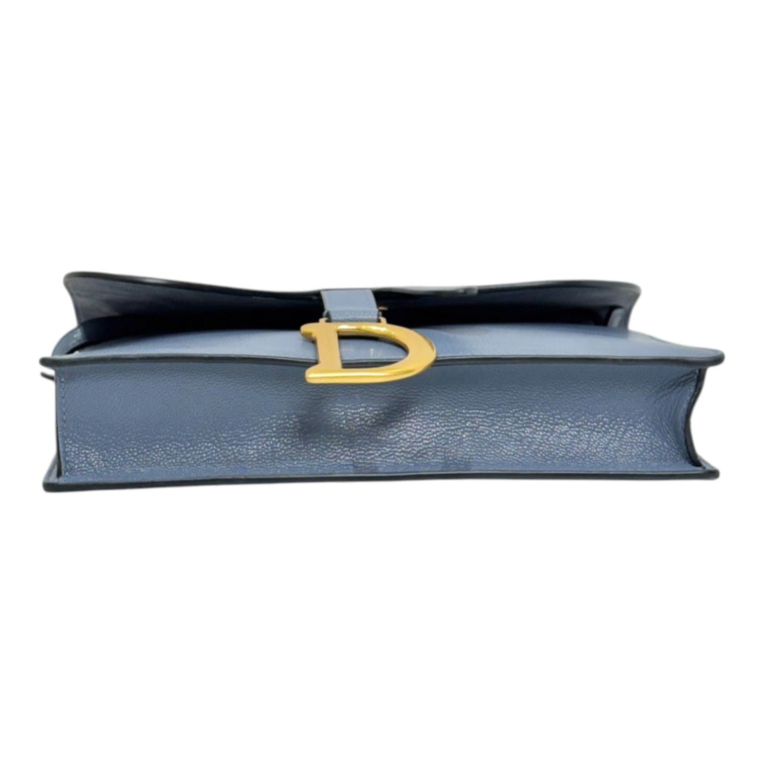 Dior Blue Strap Saddle Bag