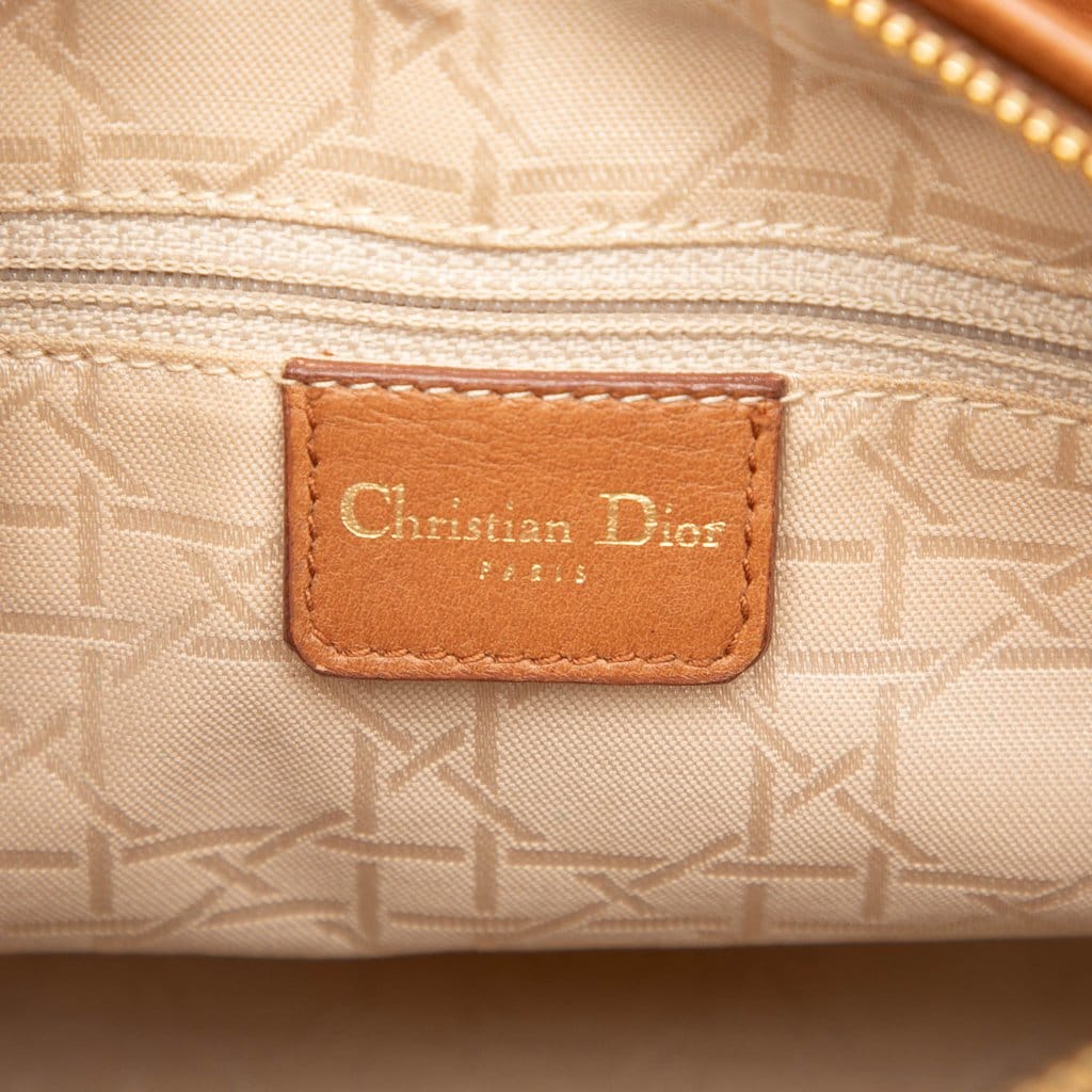 Dior Medium Lambskin Cannage Lady Dior