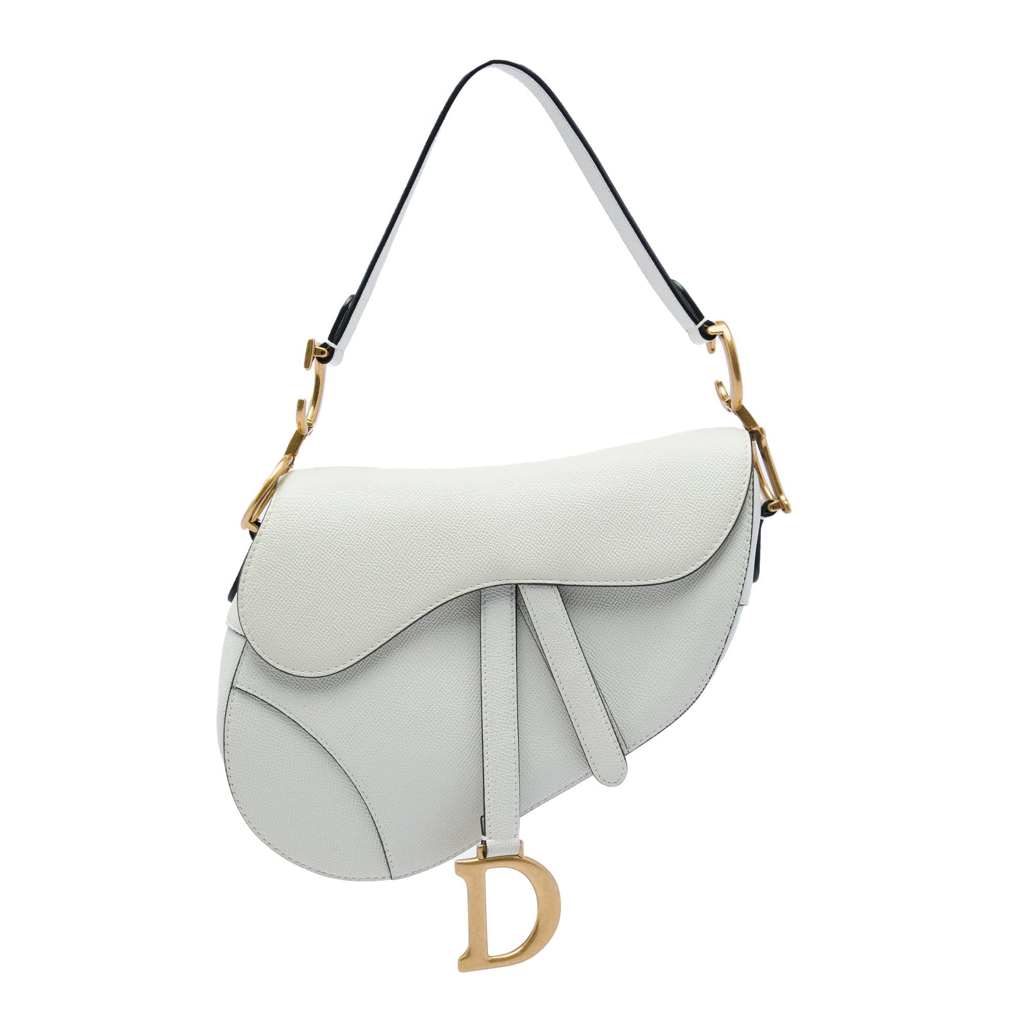 Dior Grained Calfskin Saddle Bag