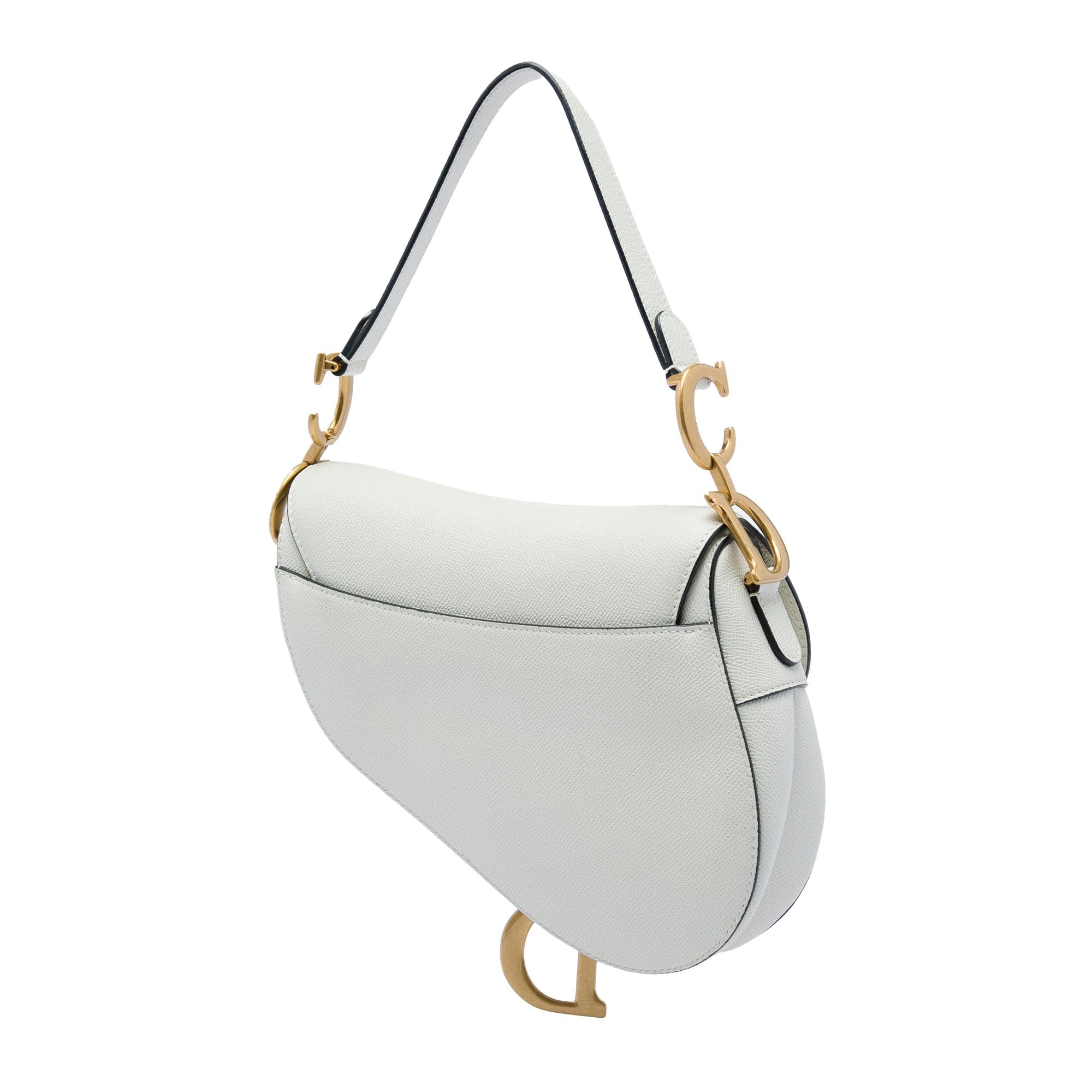 Dior Grained Calfskin Saddle Bag