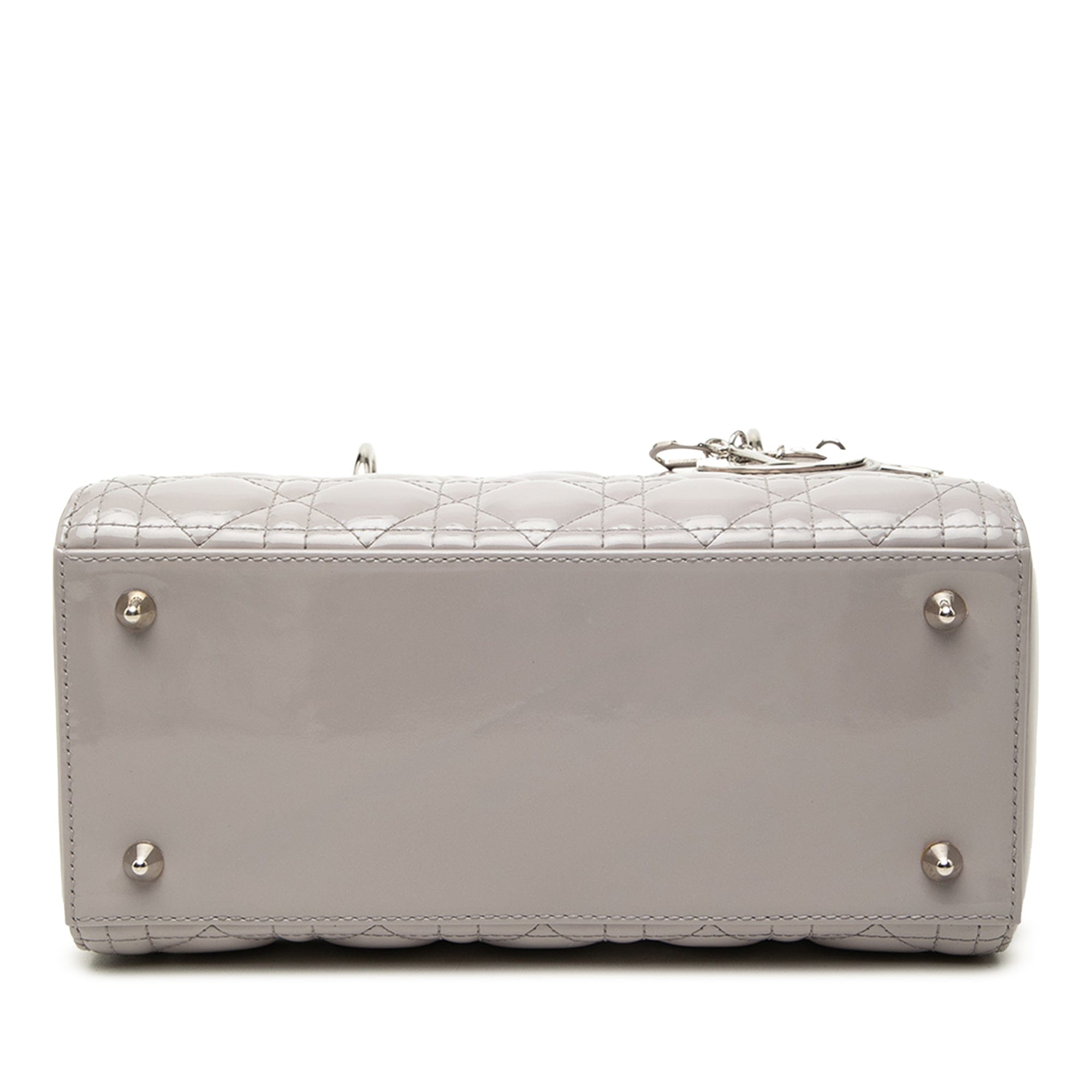 Dior Medium Patent Cannage Lady Dior
