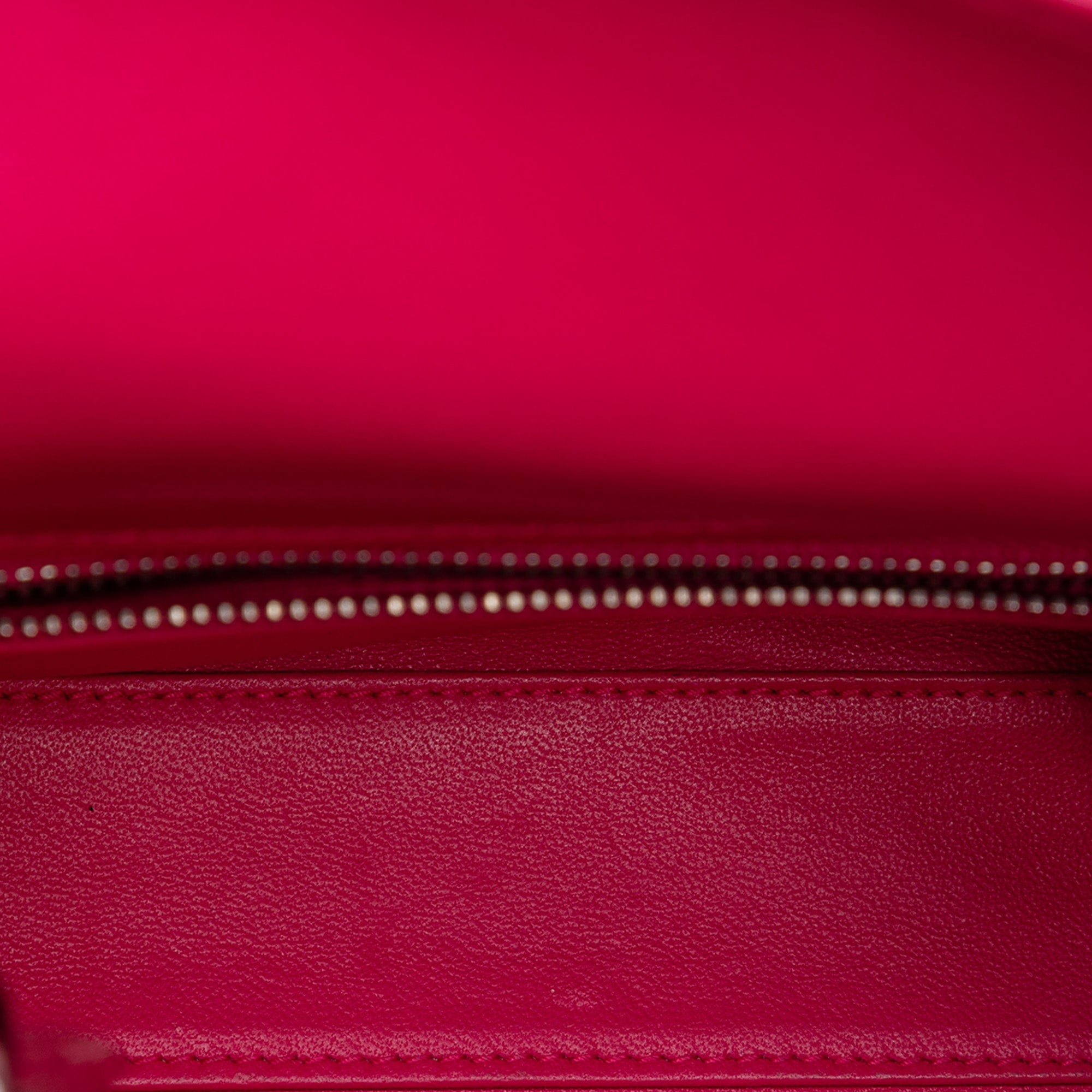 Dior Mini Tricolor Lambskin Cannage Lady Dior