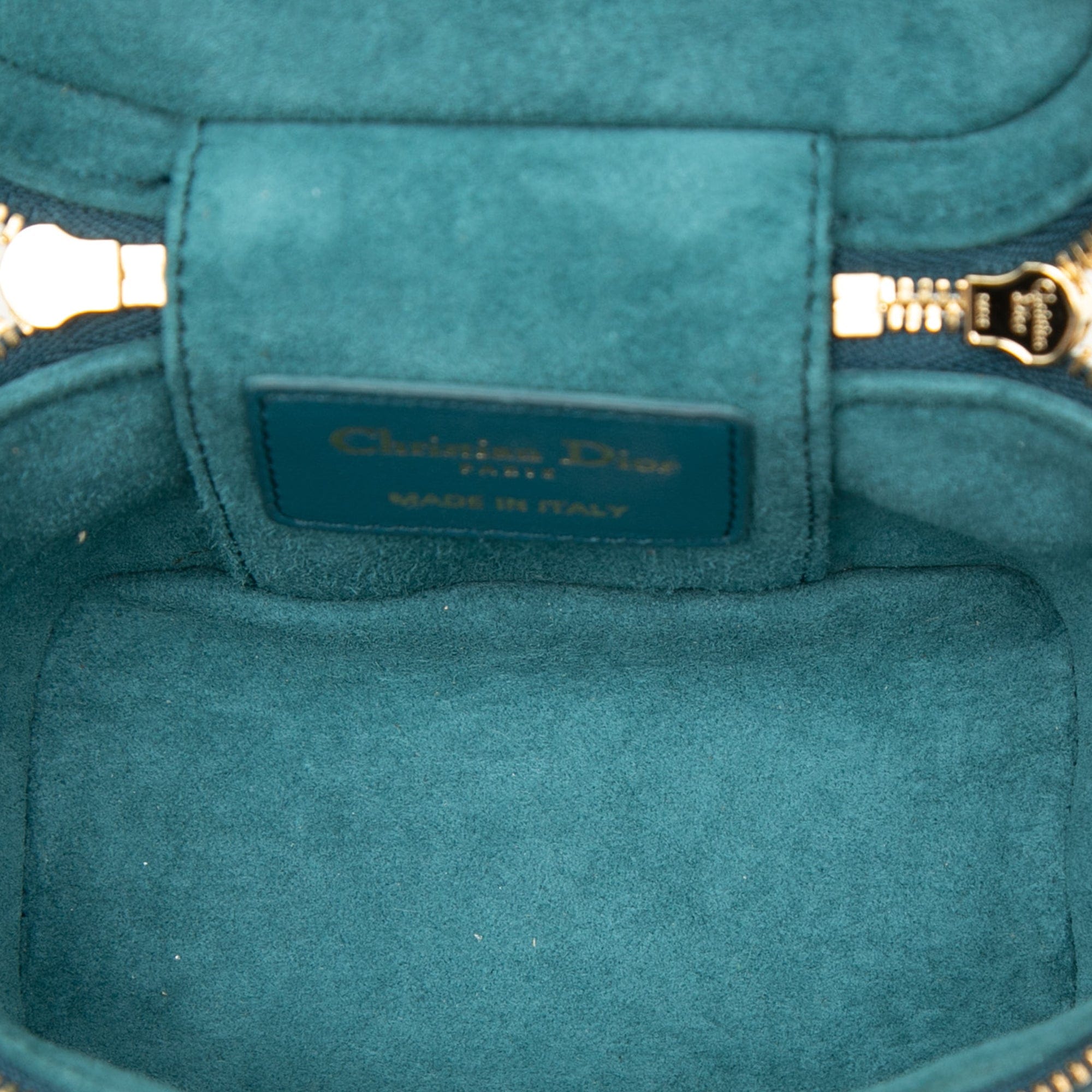 Dior Micro Lambskin Cannage Lady Dior Vanity Case