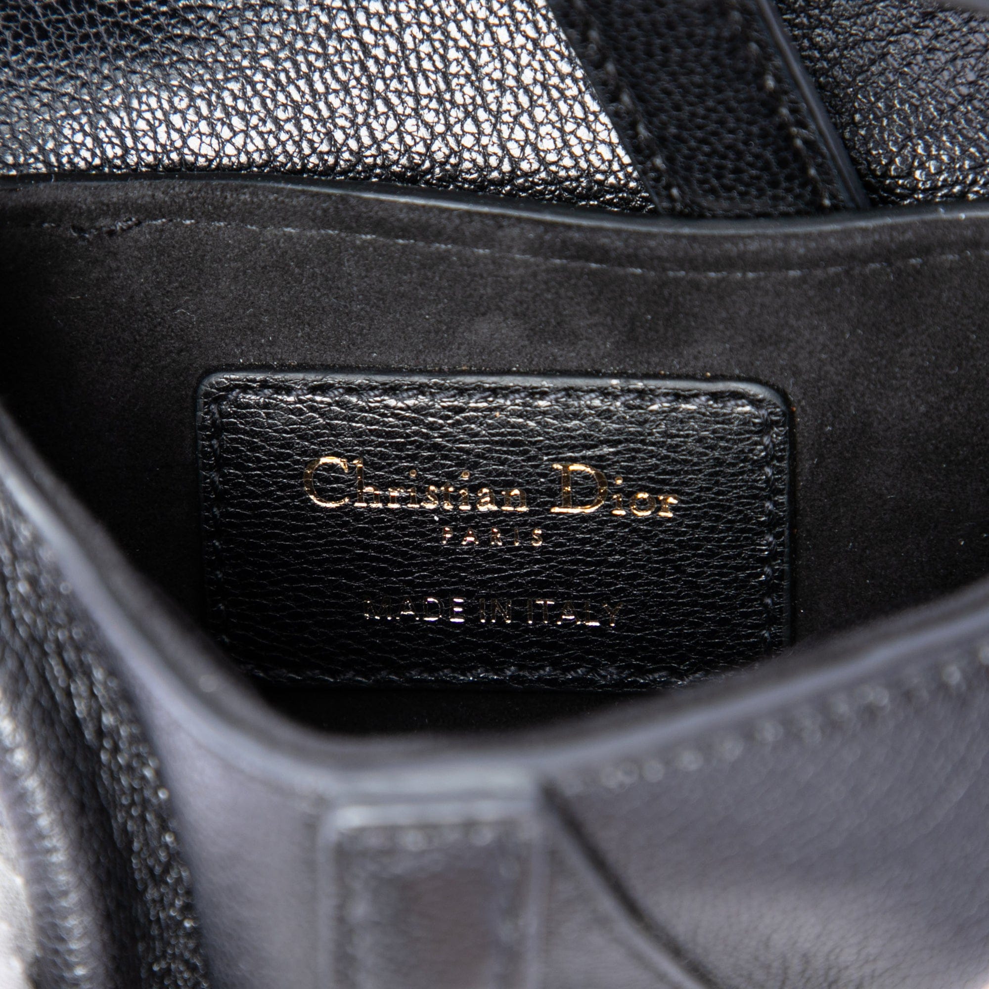 Dior Micro Goatskin Saddle Bag