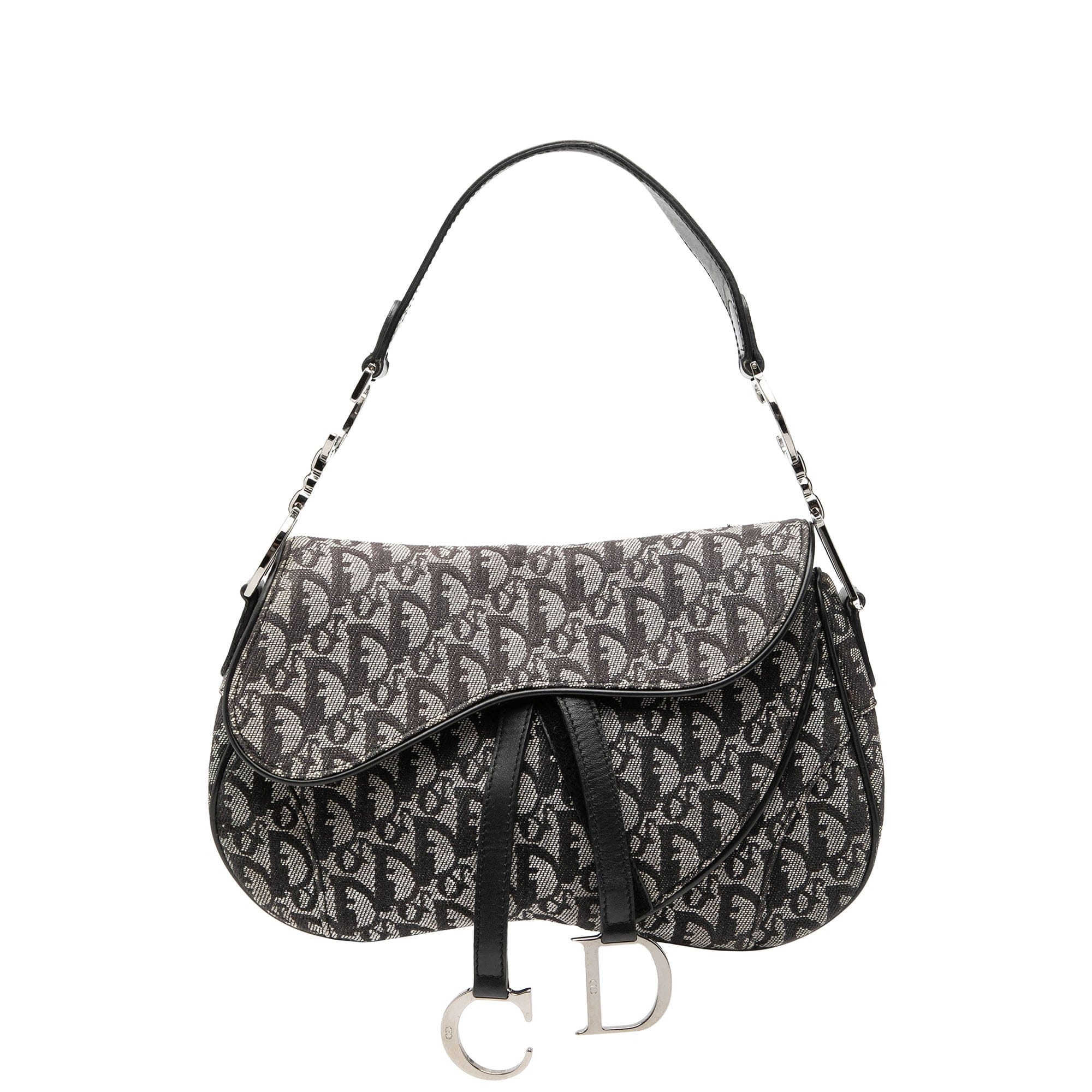 Diorissimo Canvas Double Saddle Bag