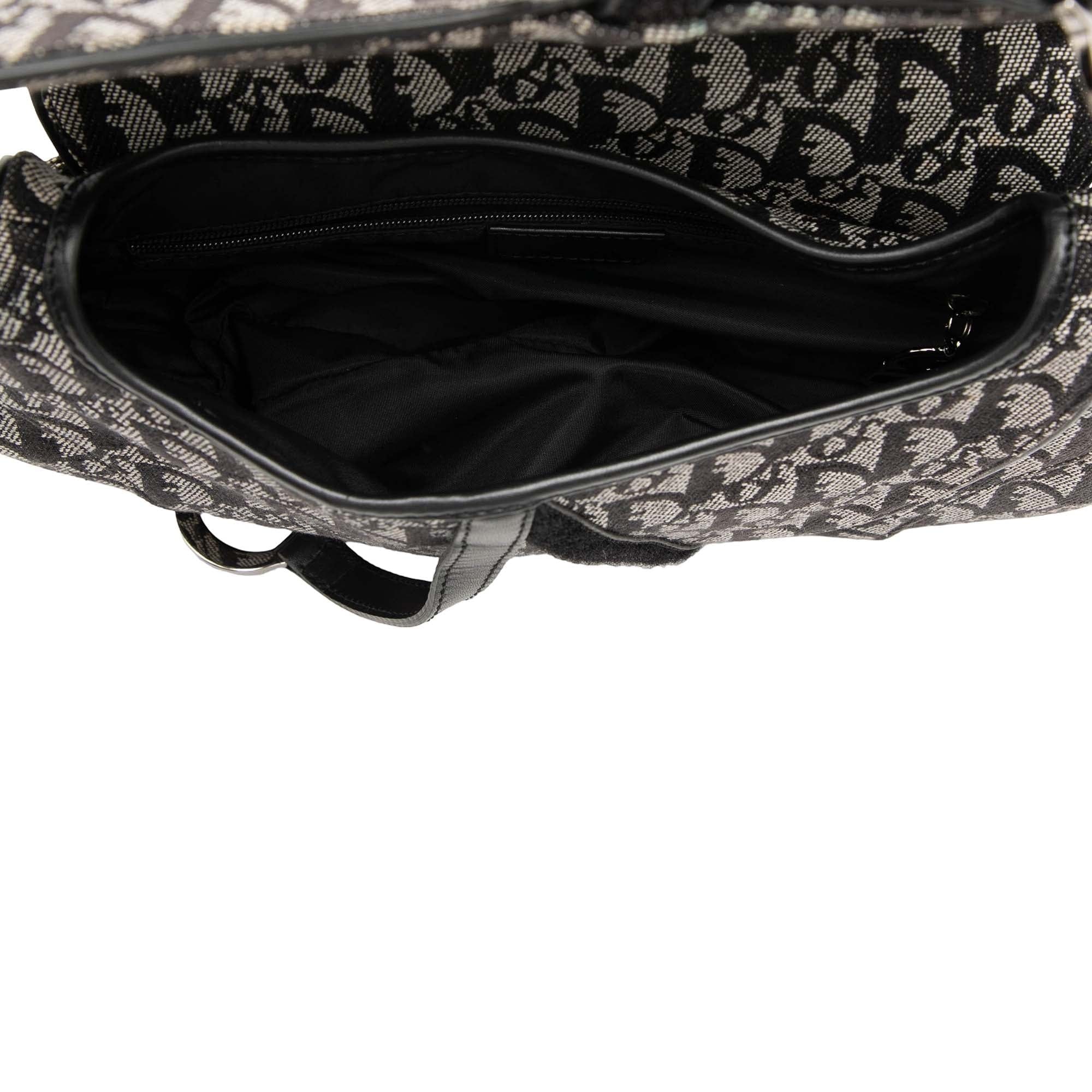 Diorissimo Canvas Double Saddle Bag